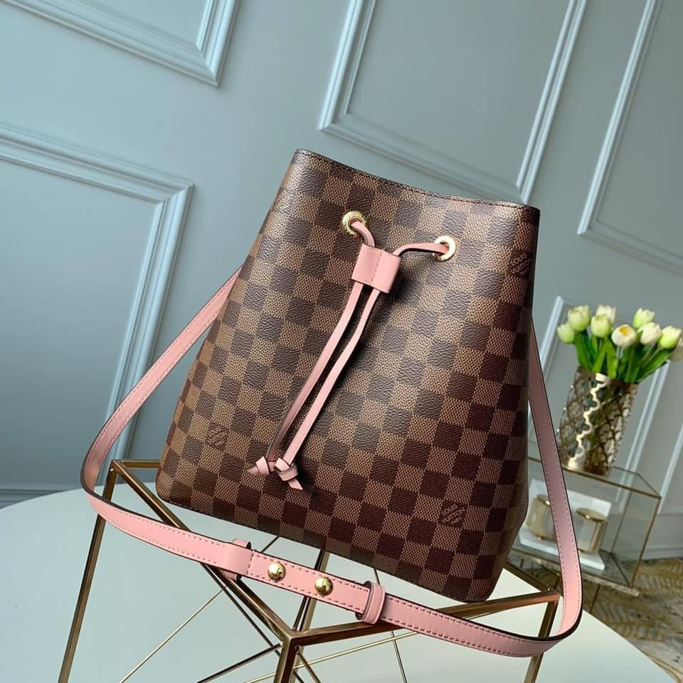 [TOP] Louis Vuitton LV £V Noe Bag 26×22×27CM- Pink