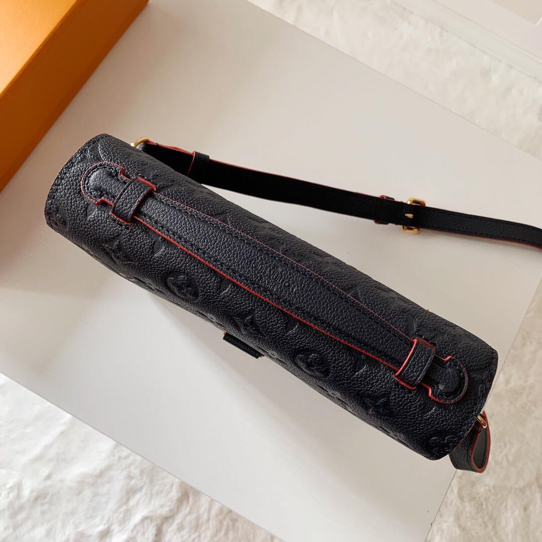 [TOP] Louis Vuitton LV £V Metis Pochette Empreinte 25X19X7cm- NAVY BLUE
