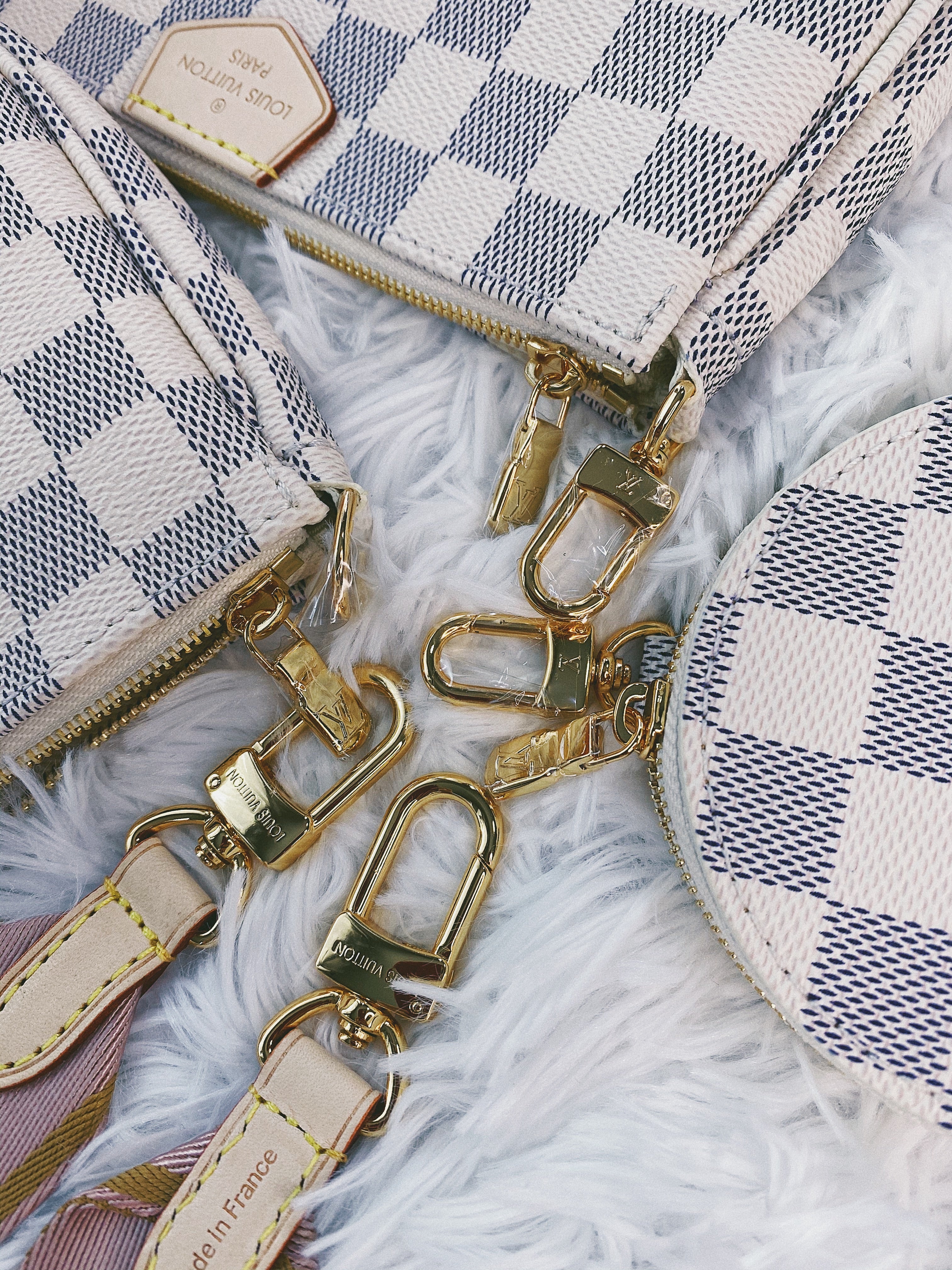 [TOP] Louis Vuitton LV [TOP] LV Multi-Pochette Damier Azur