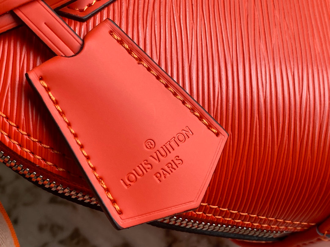 [TOP] Louis Vuitton LV  Alma BB Epi Leather 23.5X17.5X11.5cm - Red