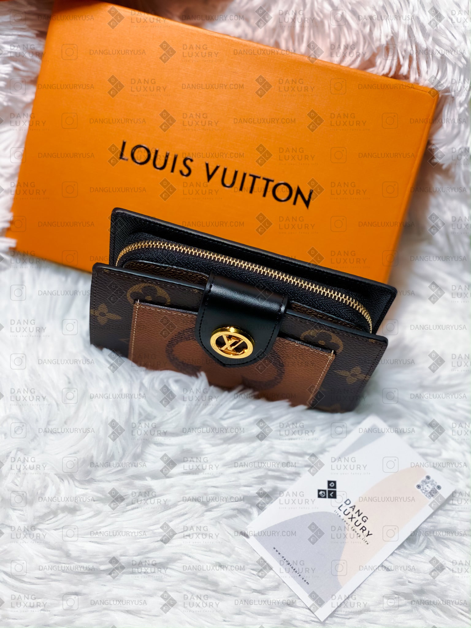 [TOP] Louis Vuitton LV LV Juliette Folding Wallet