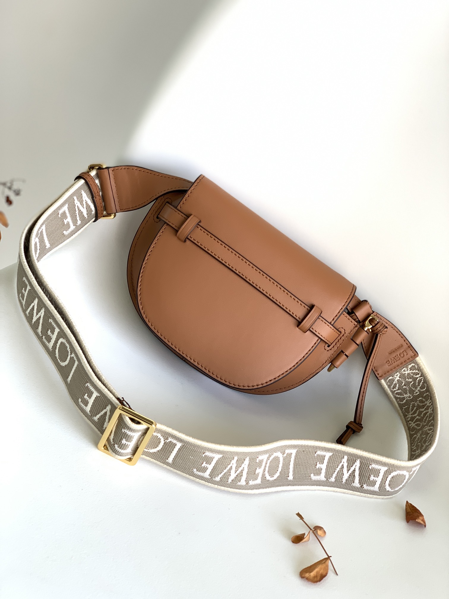 [TOP] LOEWE Mini Gate Bag 15*12.5*9cm - Brown