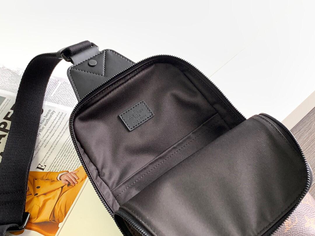 [TOP] Louis Vuitton LV L*V Sling Monogram Backpack 20 x 31 x 10 cm- Brown