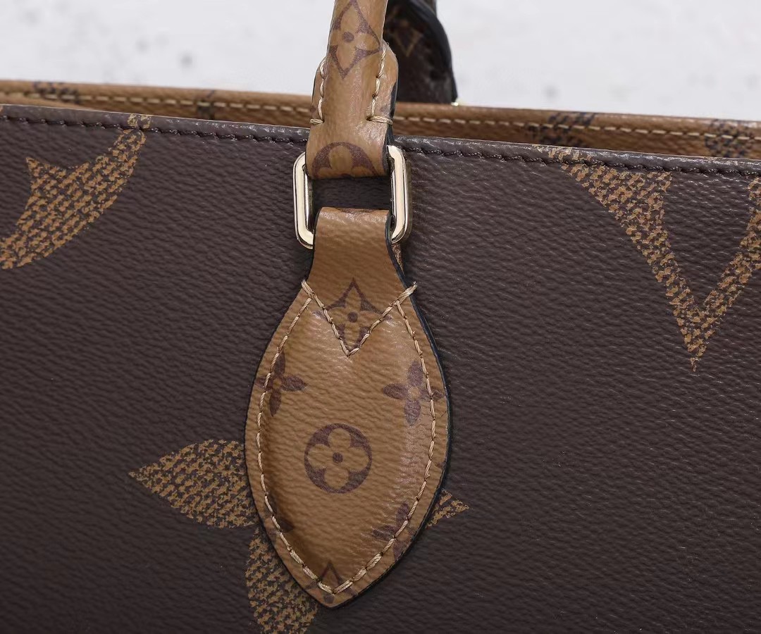 [TOP] Louis Vuitton LV  On The Go Bag  2 Sizes-Brown
