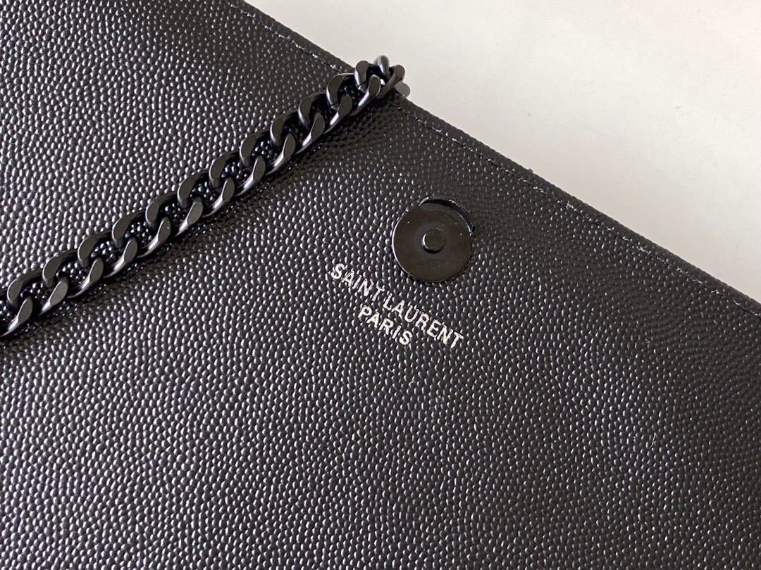 [TOP] Yves Saint Laurent YSL Classic Kate Monogram Medium Bag - All Black