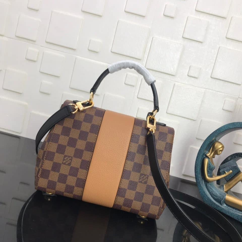 [TOP] Louis Vuitton LV Magnolia Damier Ebene Canvas Bond Street 24.0 x 17.0 x 9.5 cm- Brown