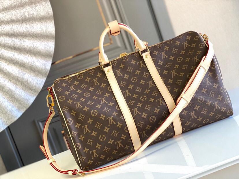 [TOP] Louis Vuitton LV Duffle Travel Bag 50cm - Monogram