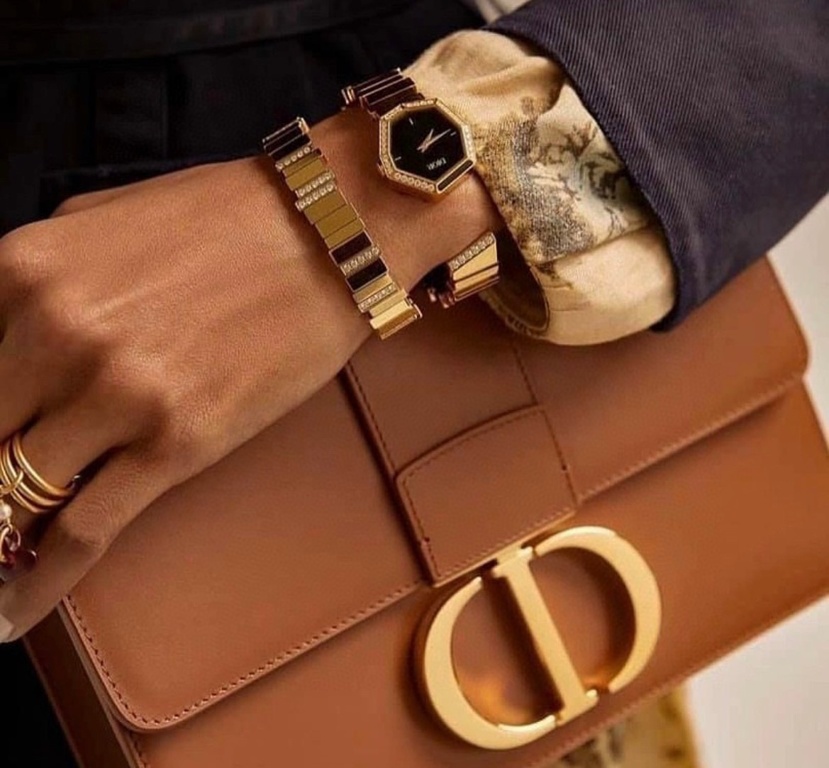 [TOP] Christian Dior Gem   Watch - Gold/White Gold