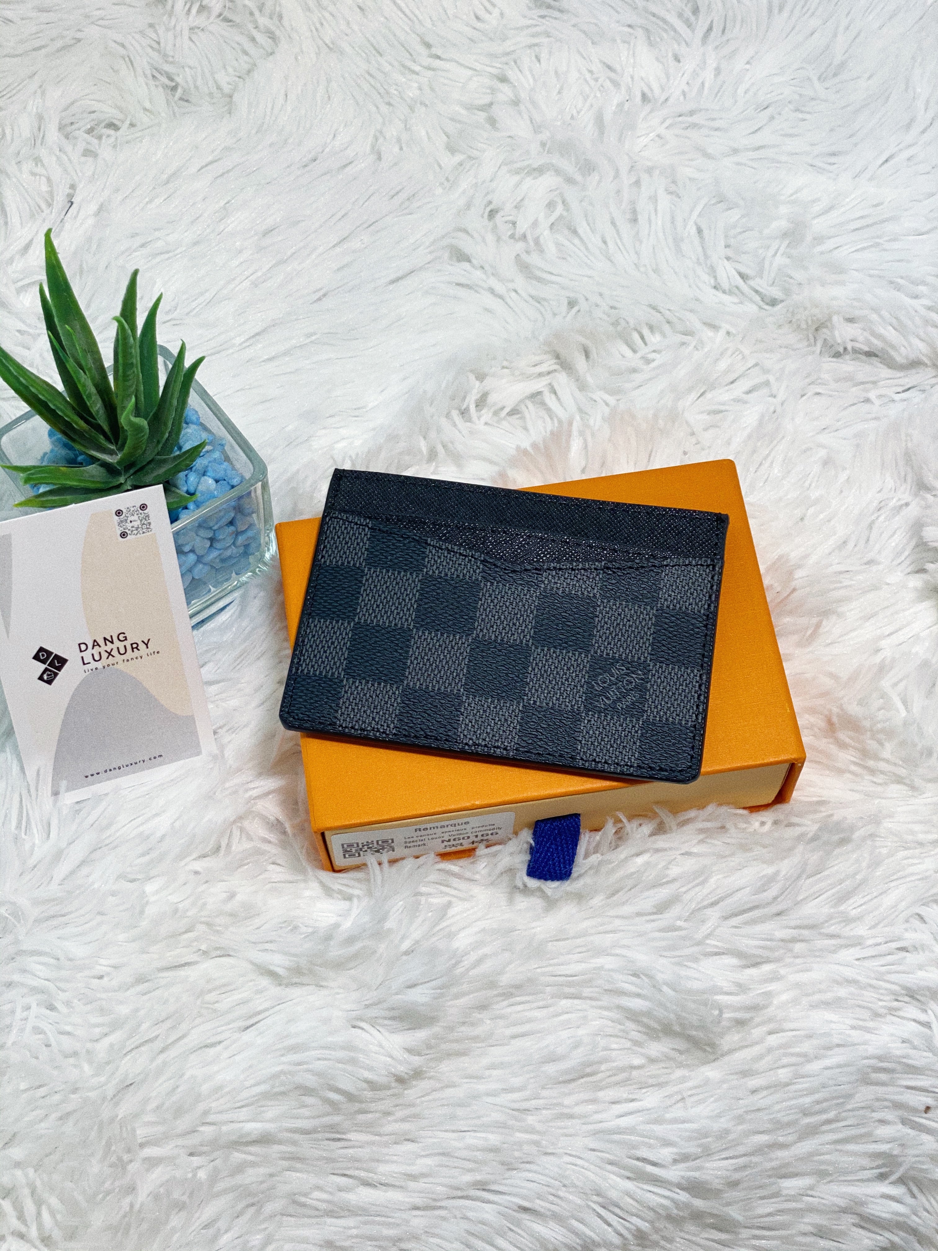 [TOP] Louis Vuitton LV LV Men Card Holder - BLACK