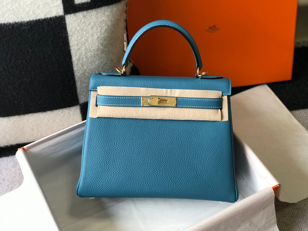 [TOP] HERMES Customised Kelly Bag Togo Leather Retourne - 19/25/28/32/35/40cm