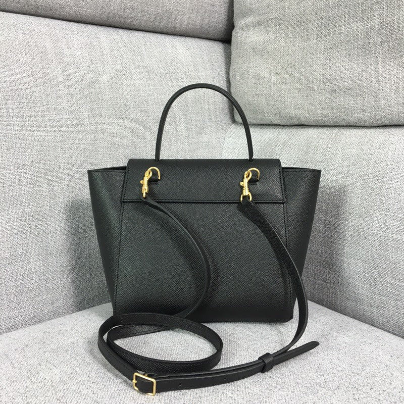 [TOP] CELINE Nano Belt Bag 20×20×10CM - Black