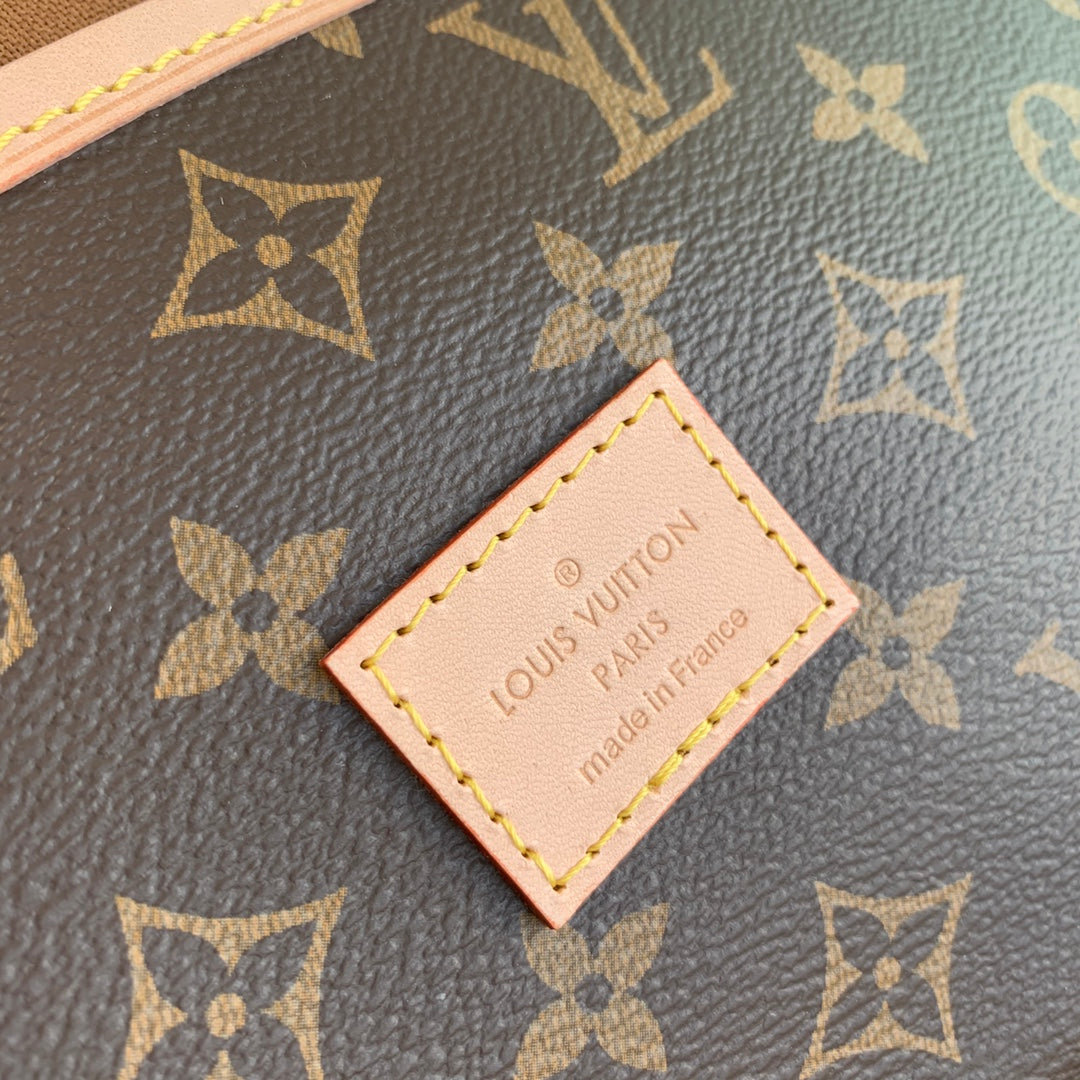 [TOP] Louis Vuitton LV Saumur 30 Shoulder Bag 28/11/20 cm-Brown