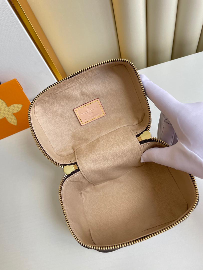 [TOP] Louis Vuitton LV Mini Vanity Case 20x13.5x12cm - Brown