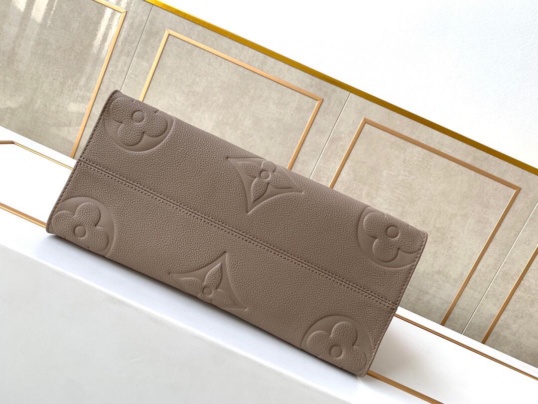 [TOP] Louis Vuitton LV On The Go MM 35x27x14cm- Turtle Dove