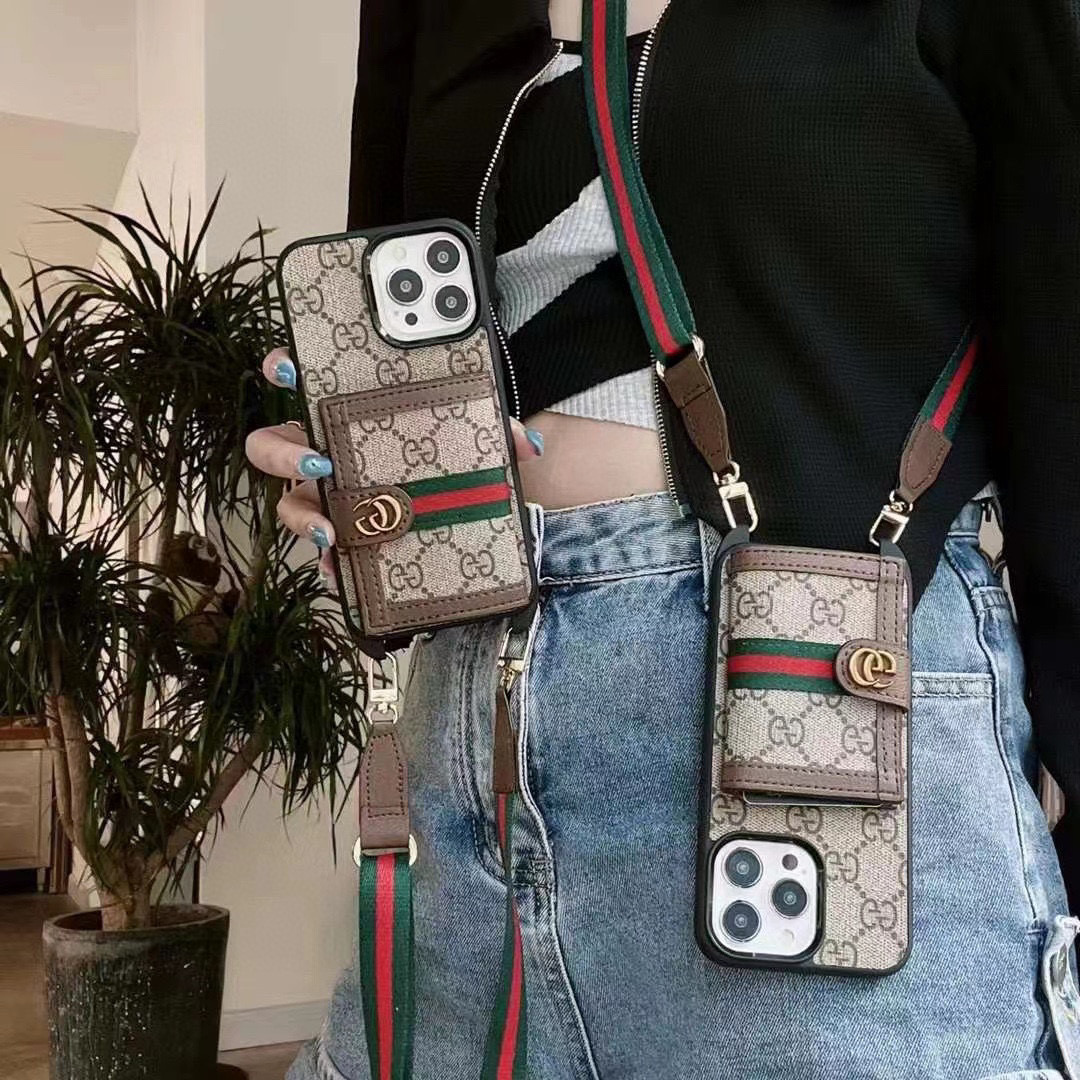 [TOP] GUCCI Phonecase with Cardholder