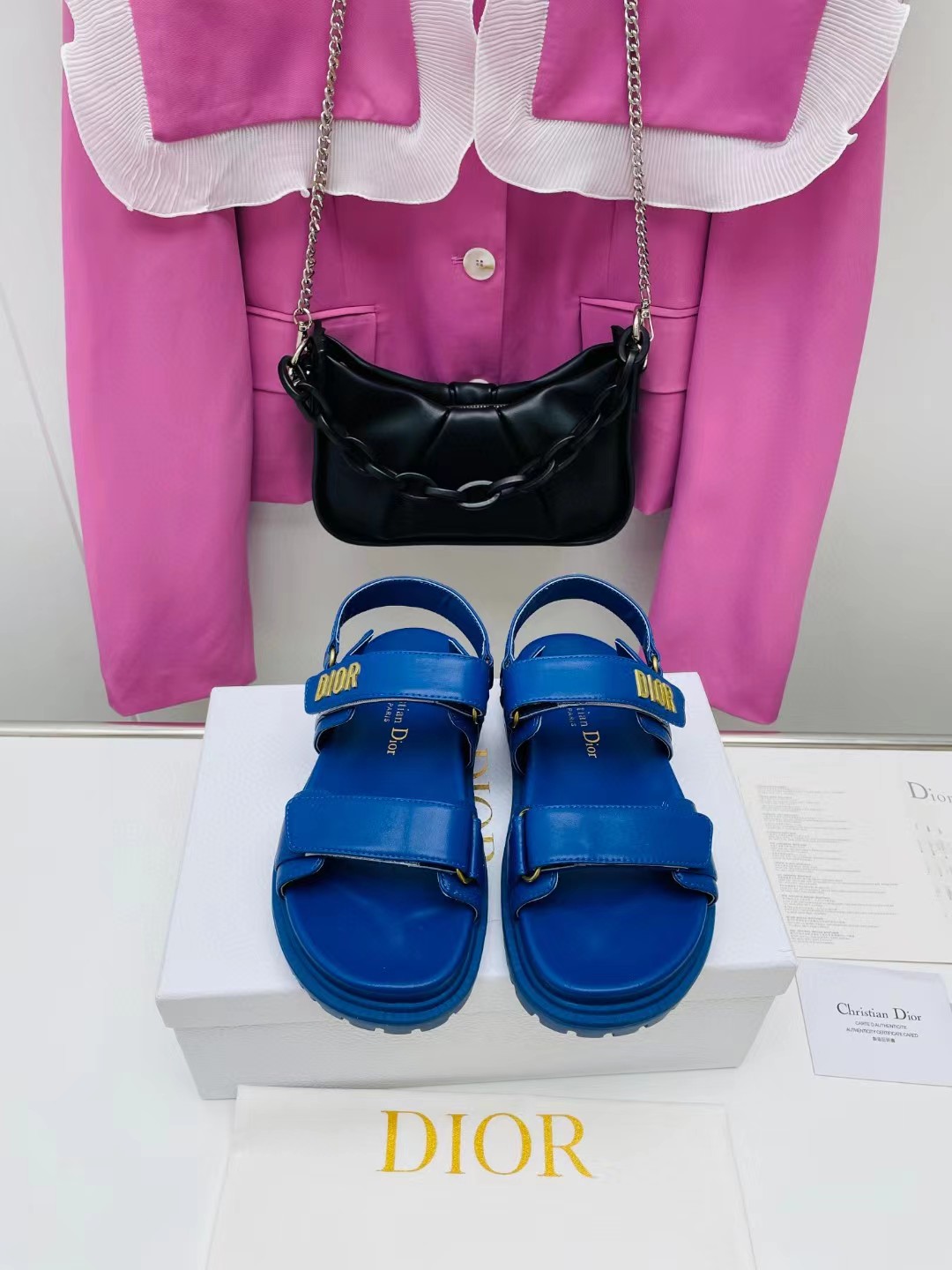 [TOP] Christian DiorAct Sandals Leather - 11 Colours