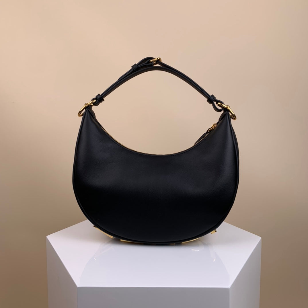 [TOP] FENDI FENDIgraphy Small Bag - Black