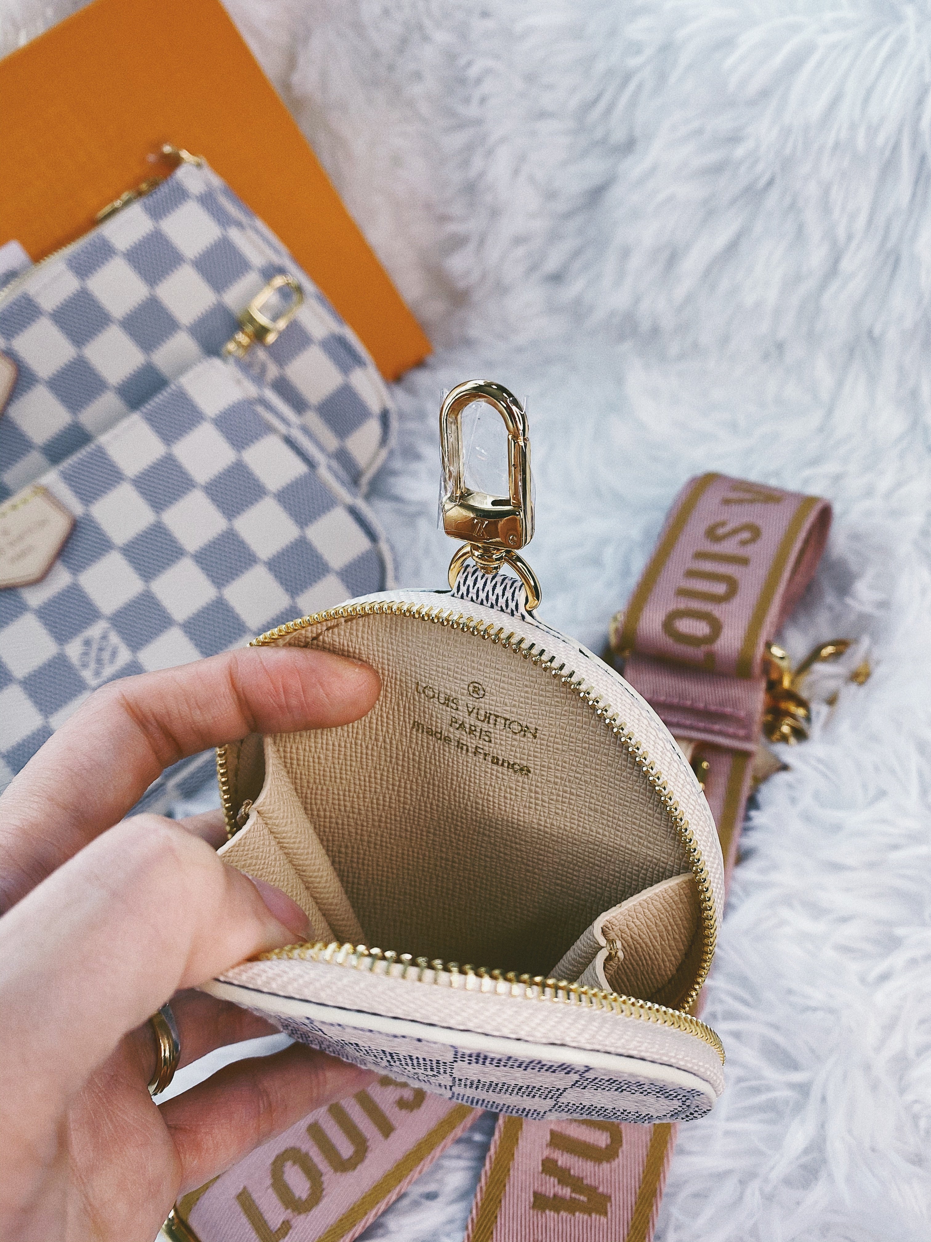 [TOP] Louis Vuitton LV [TOP] LV Multi-Pochette Damier Azur