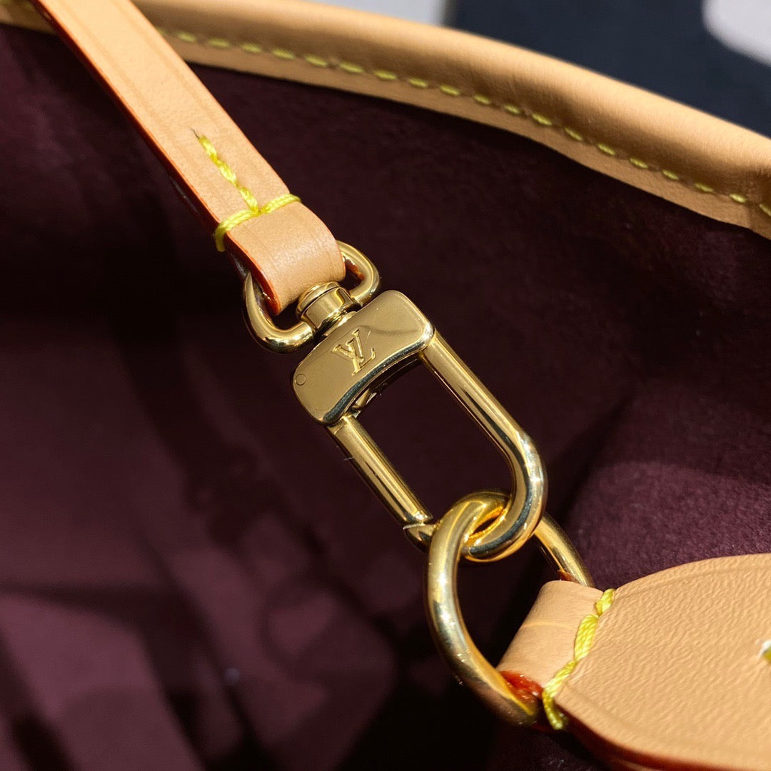 [TOP] Louis Vuitton LV Carryall Monogram Bag-2 sizes-Brown