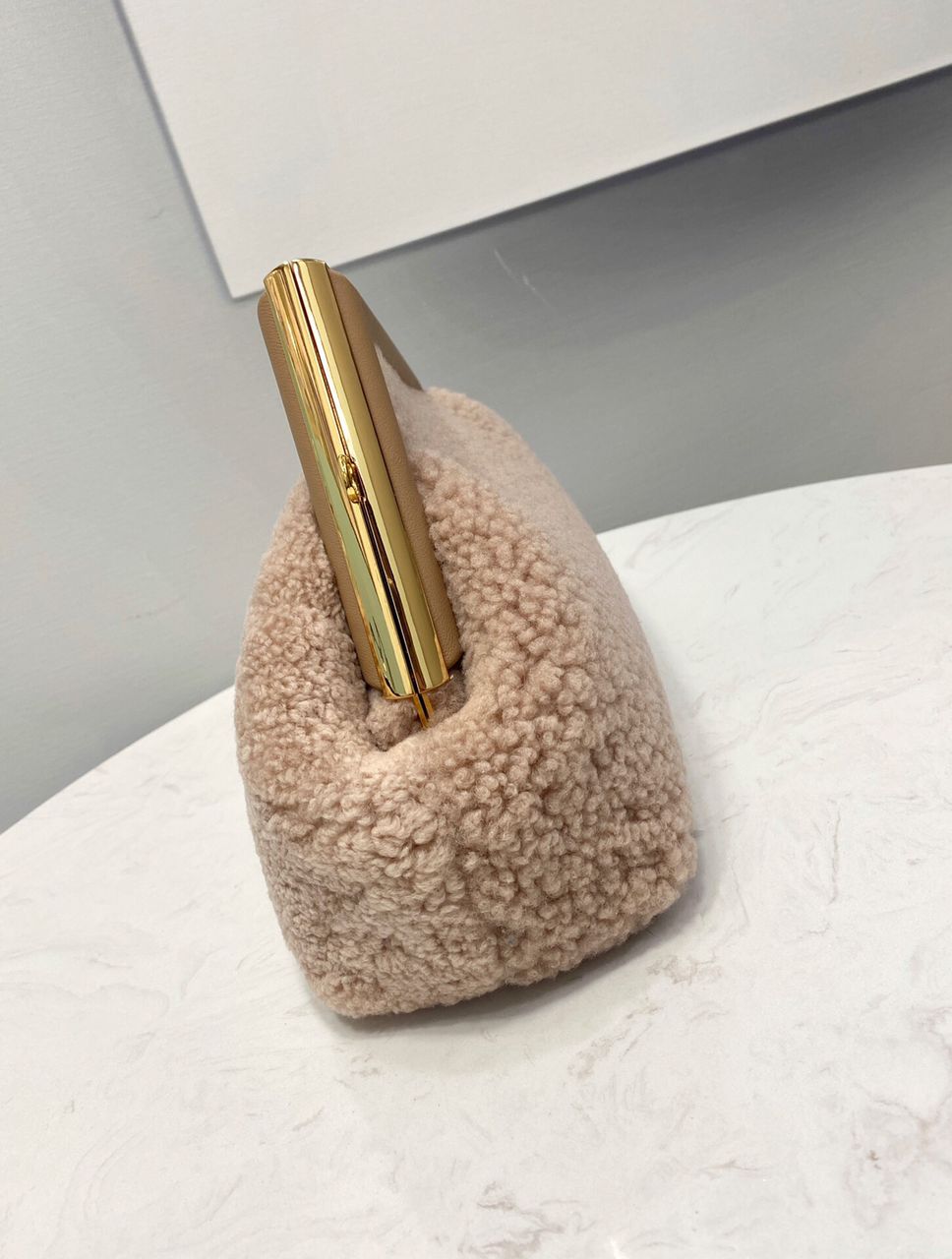 [TOP] FENDI FENDI First Small Teddy Bag - Light Pink