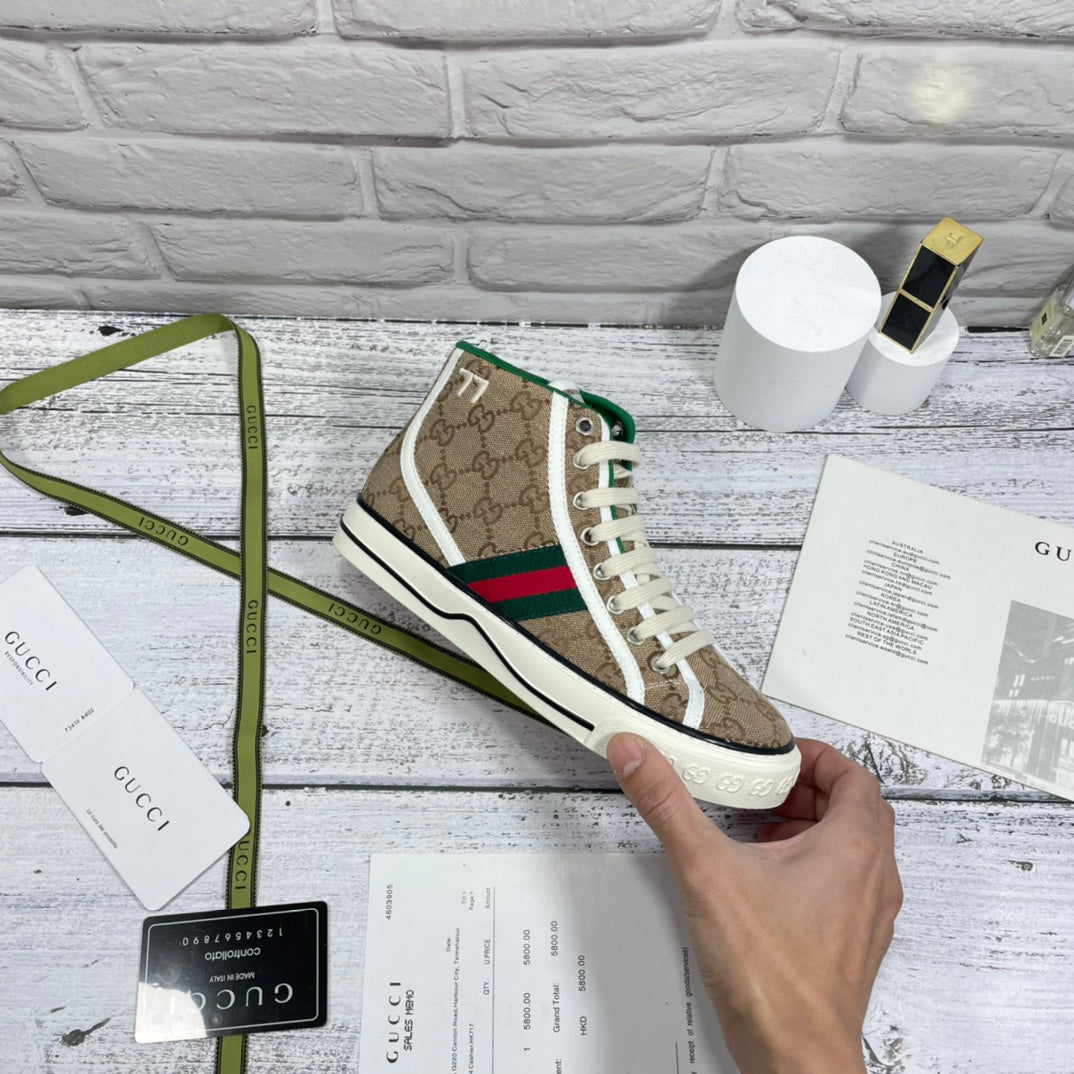 [TOP] GUCCI G*G Supreme High Top 1977 Sneakers