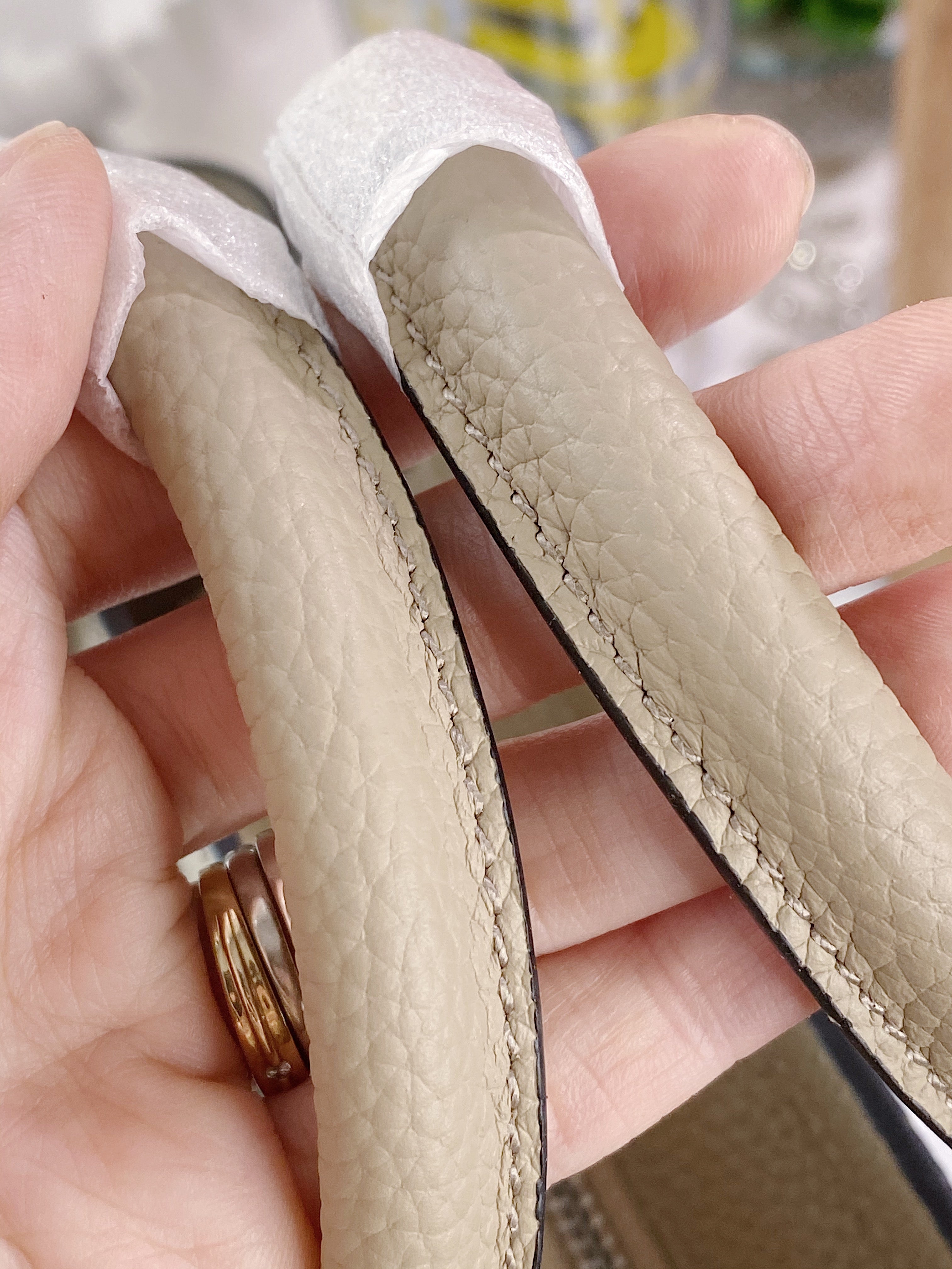 [TOP] CELINE Nano Luggage Bag In Grainy Calfskin 20x20x10cm - Tan