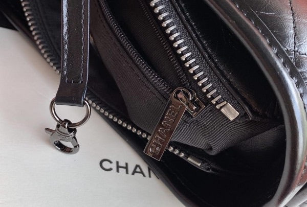 [TOP] CHANEL Gabbriel Bag Stray Samll 20CM - ALL BLACK