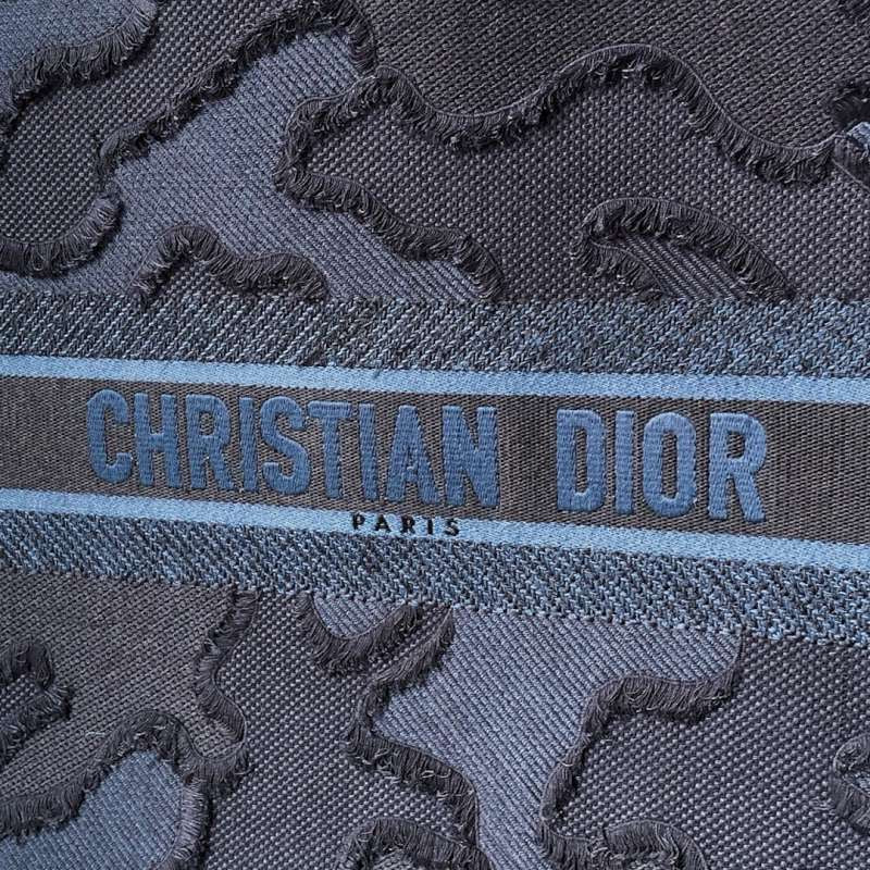 [TOP] Christian Dior Book Tote Camouflage Embroidery Large 41.5cm