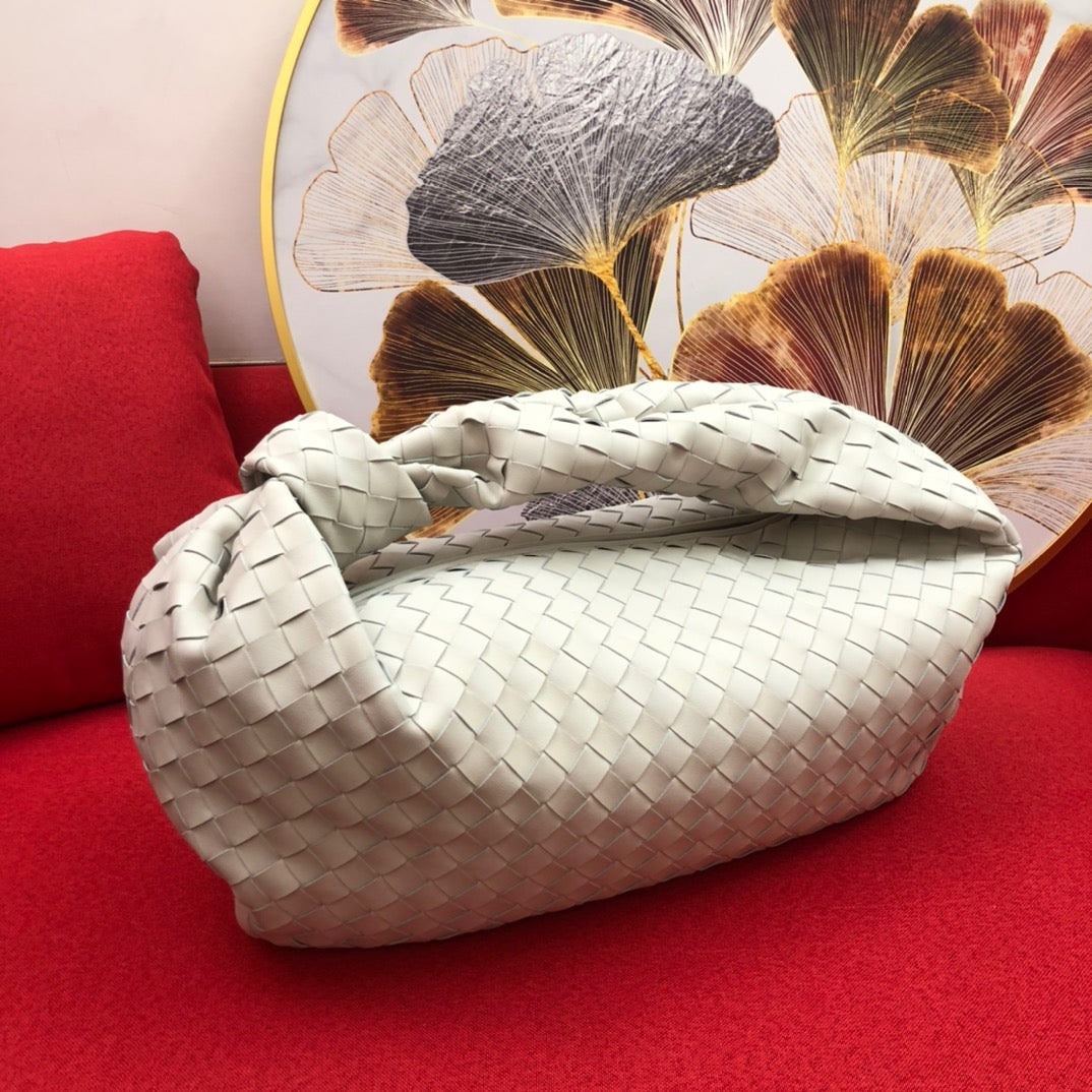 [TOP] Bottega Veneta BV  Jodie Shoulder Bag - White