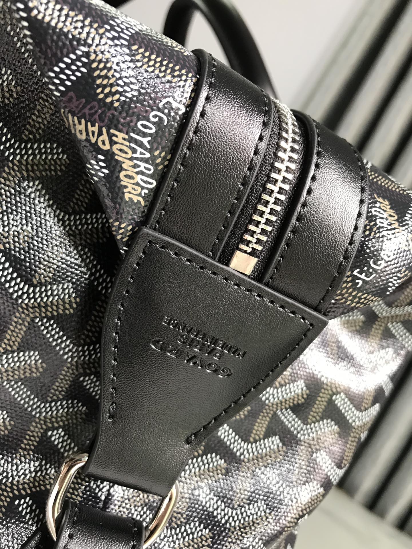 [TOP] Goyard Boeing Duffle Bag 50x28x17CM- Black