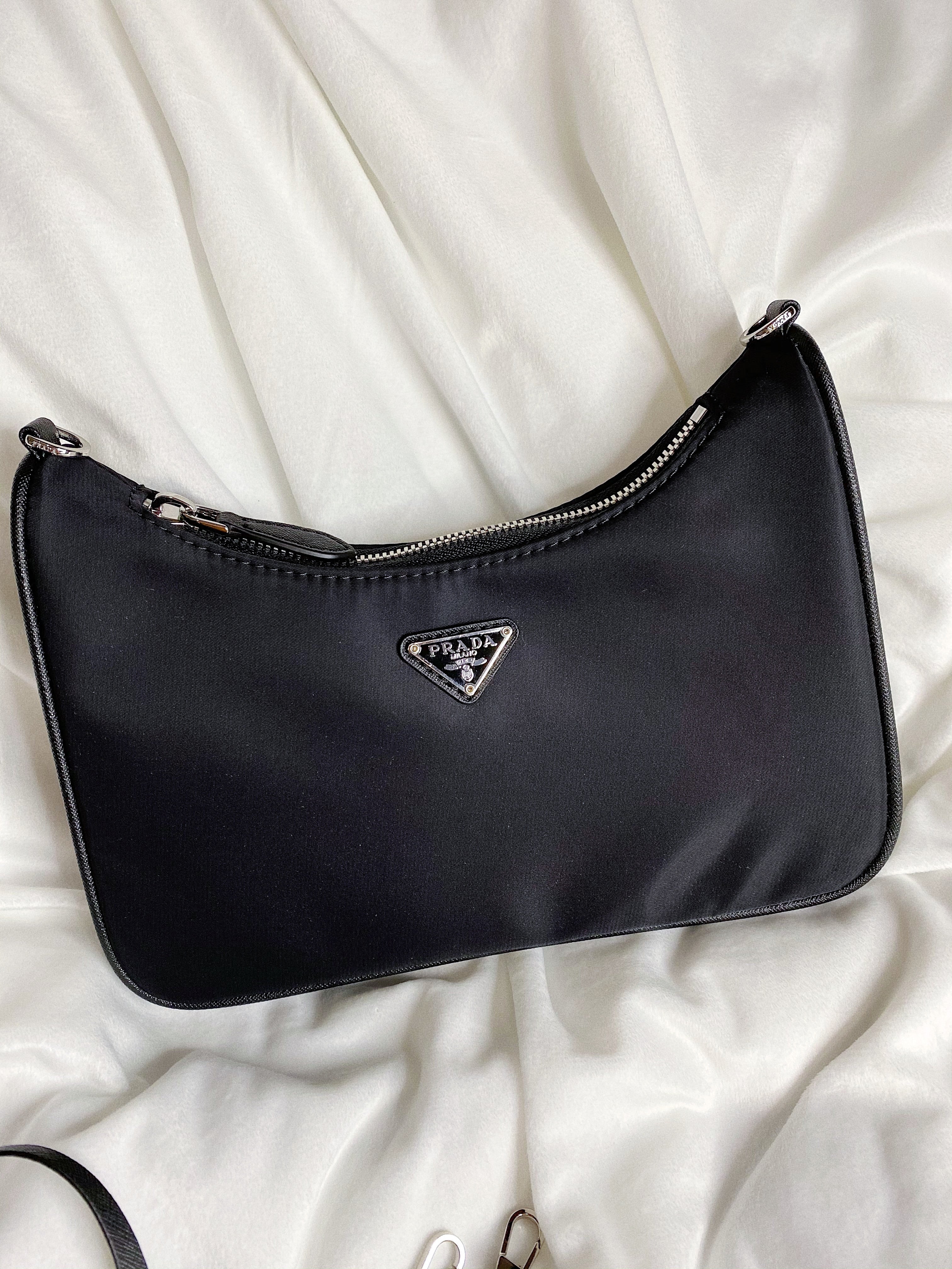 [TOP] PRADA Re-Edition Casual Style Saffiano Nylon 2WAY 3WAY Chain Plain