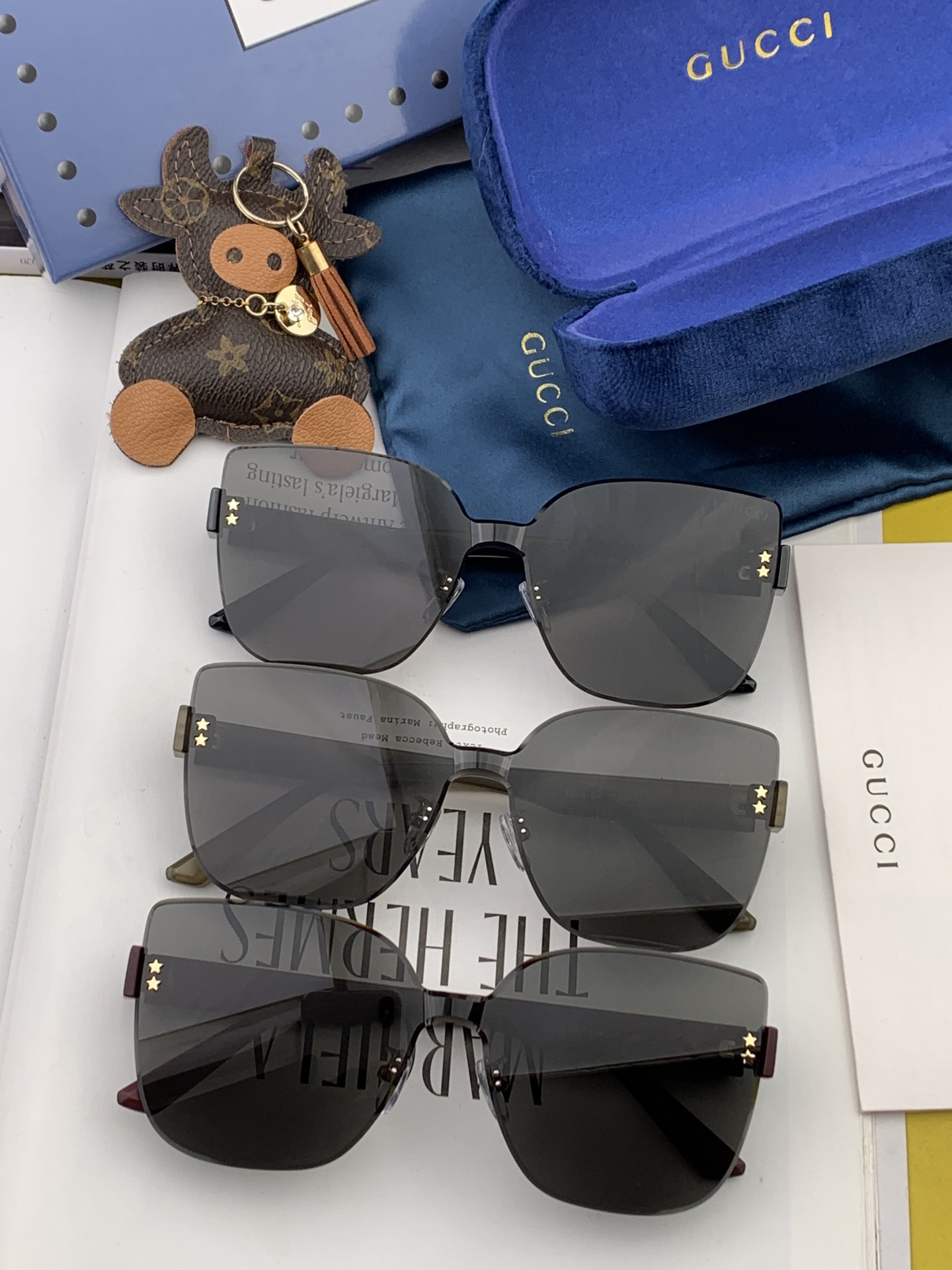 [TOP] Gucci  Sunglasses  - 3 Color