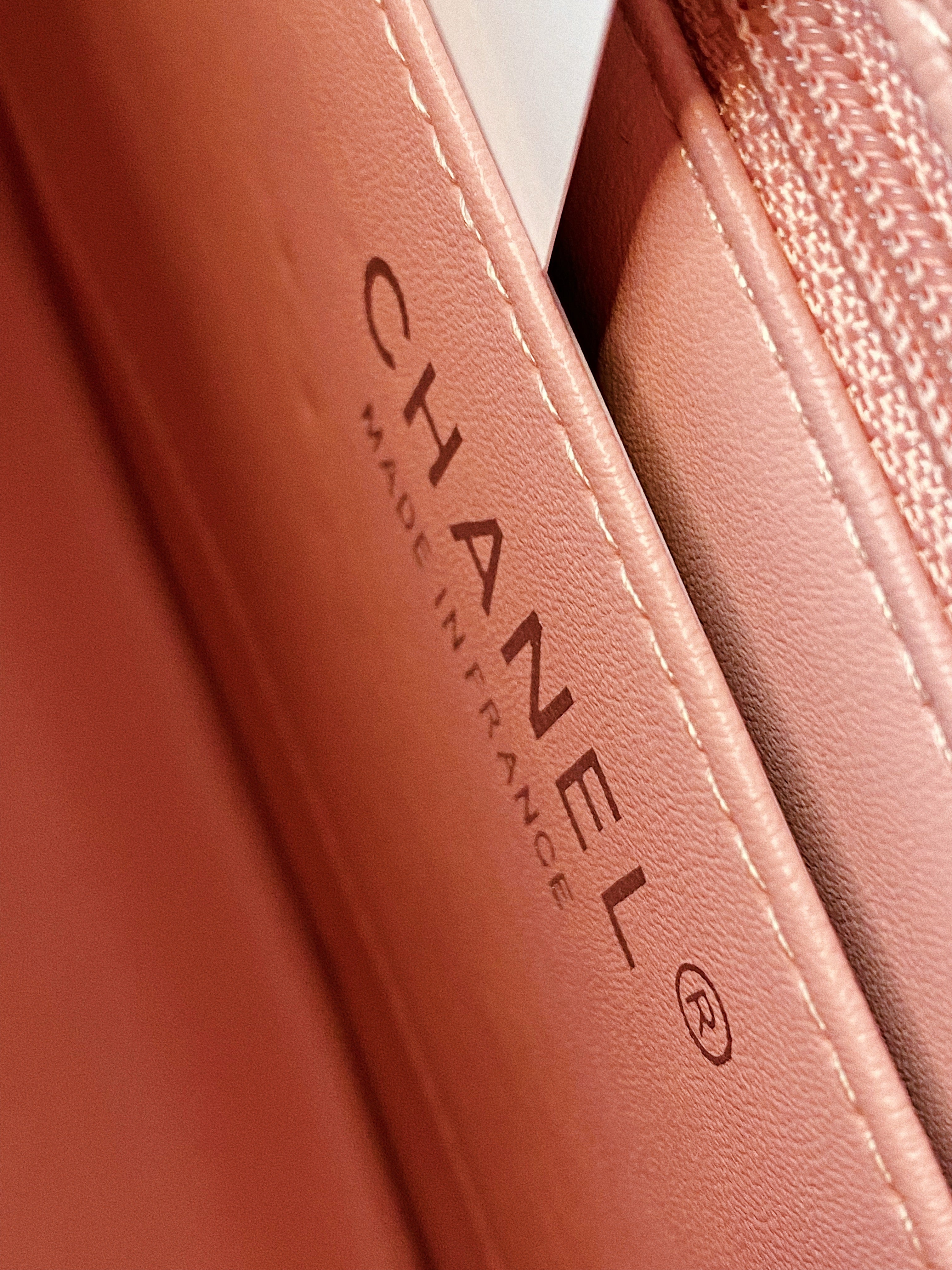 [TOP] CHANEL Classic Flap Bag Caviar Mini 20cm - Pink & SHW