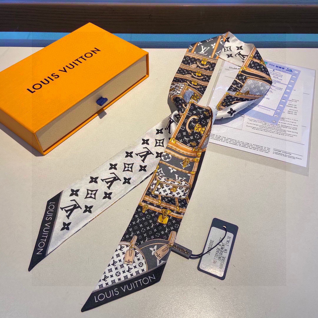 [TOP] Louis Vuitton LV BB BANDEAUS 120 × 5 cm - Seven Colours