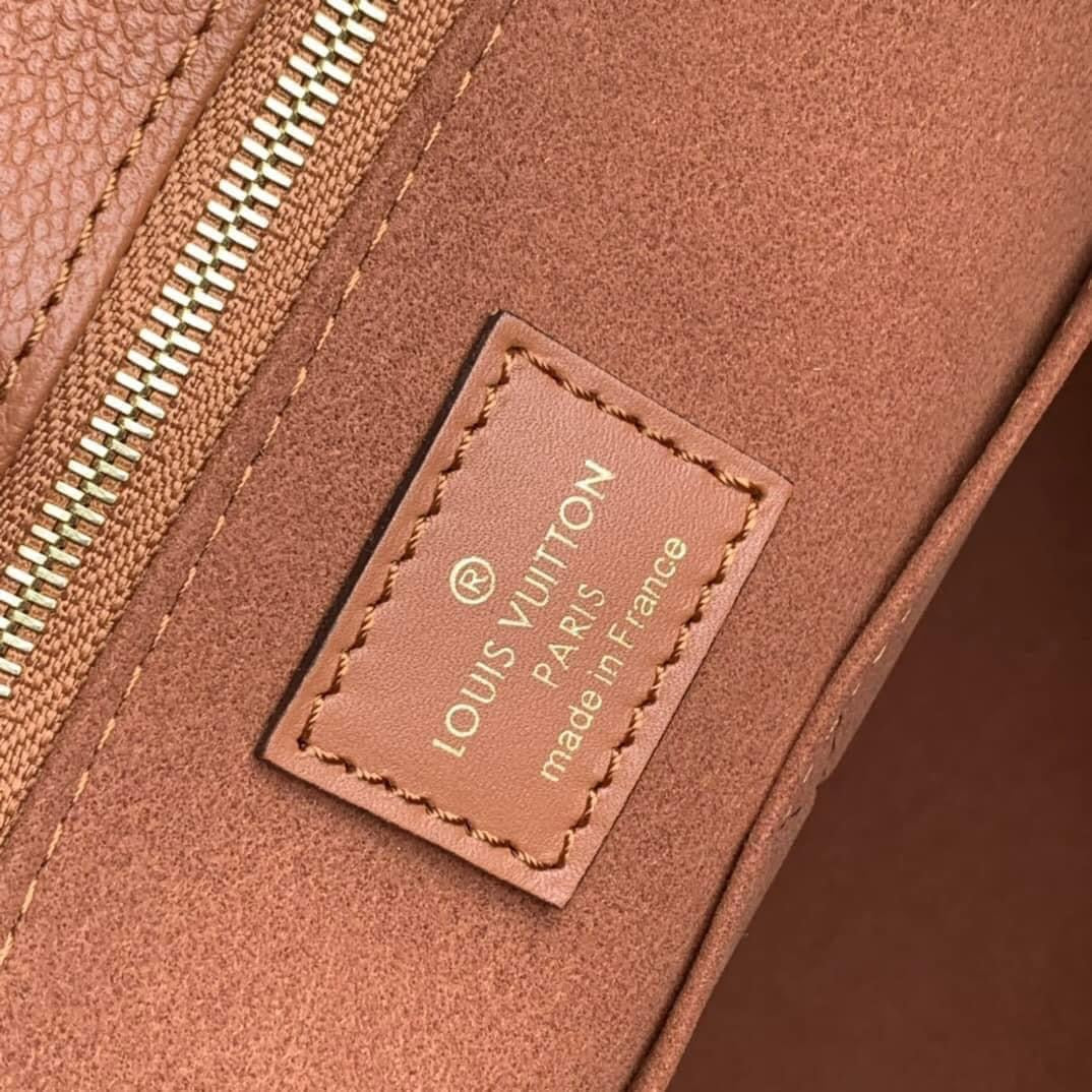 [TOP] Louis Vuitton LV On The Go Bag GM 41x34x19cm- Cognac