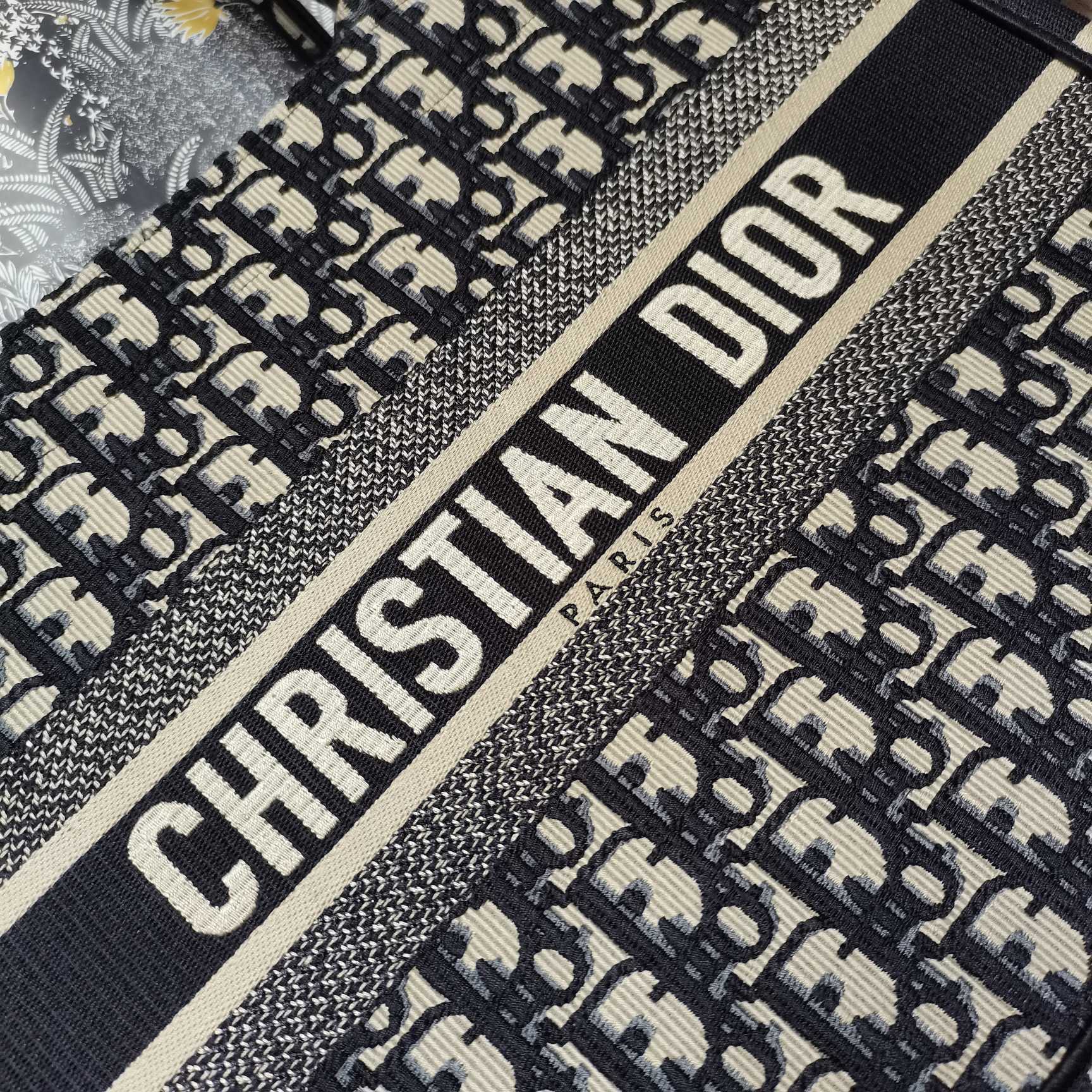 [TOP] Christian Dior Book Tote Bag Medium 36cm - Blue