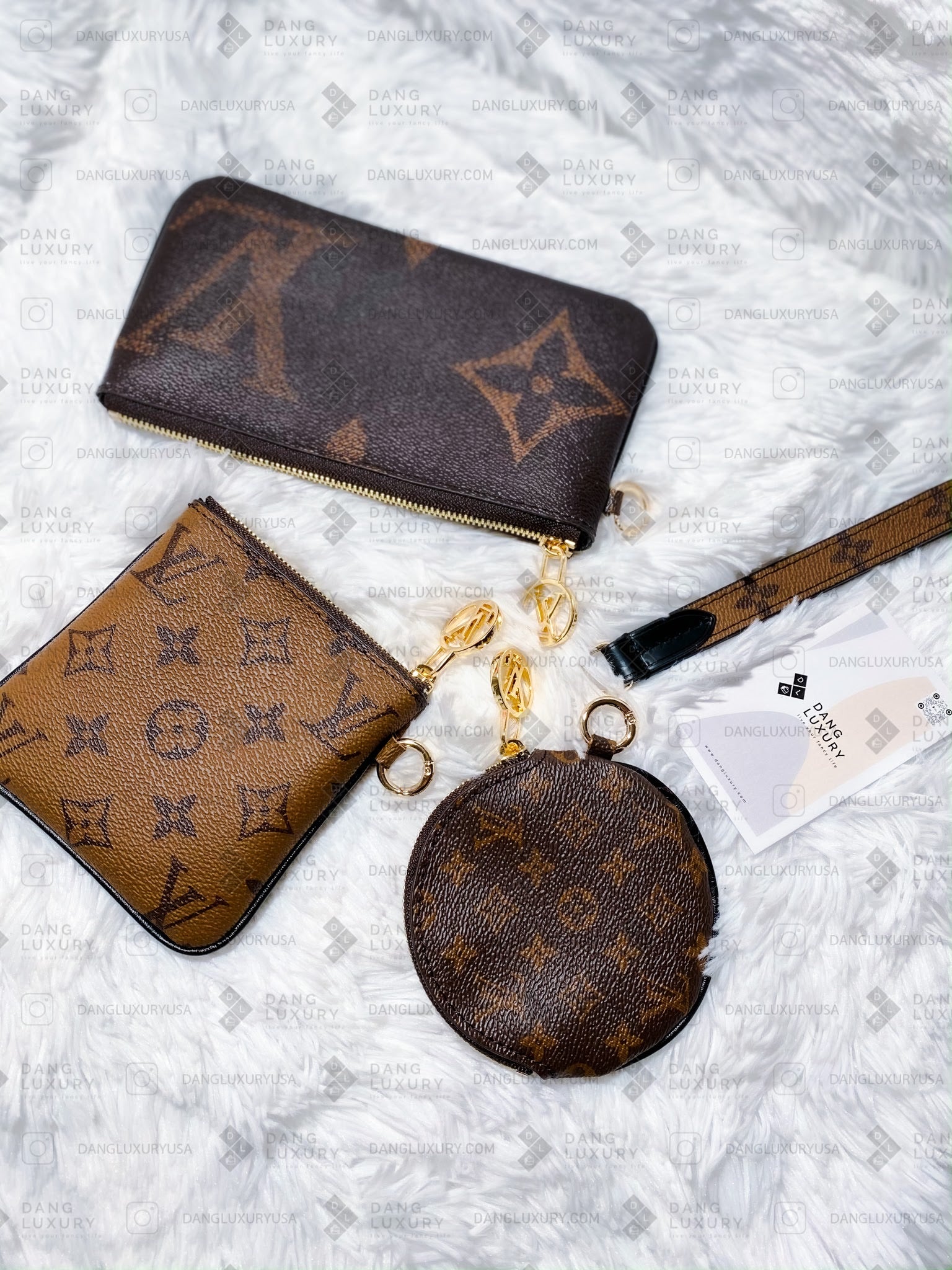 [TOP] Louis Vuitton LV LV Trio Pouch