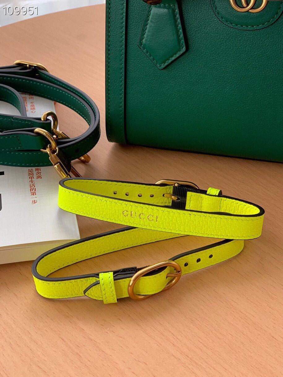 [TOP] GUCCI Diana Small Bag - Green