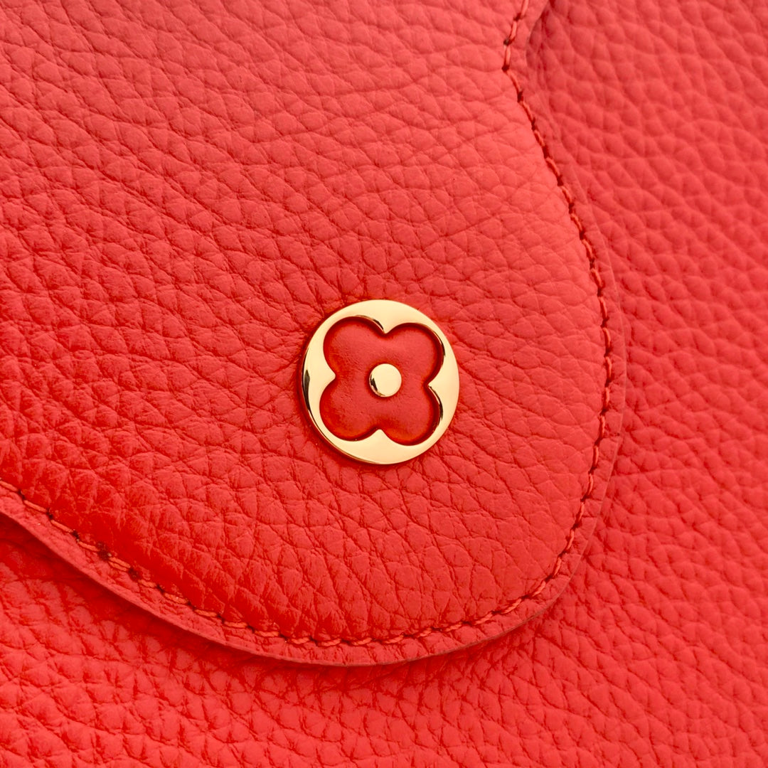 [TOP] Louis Vuitton LV Capucines BB 27x18x9cm- Red