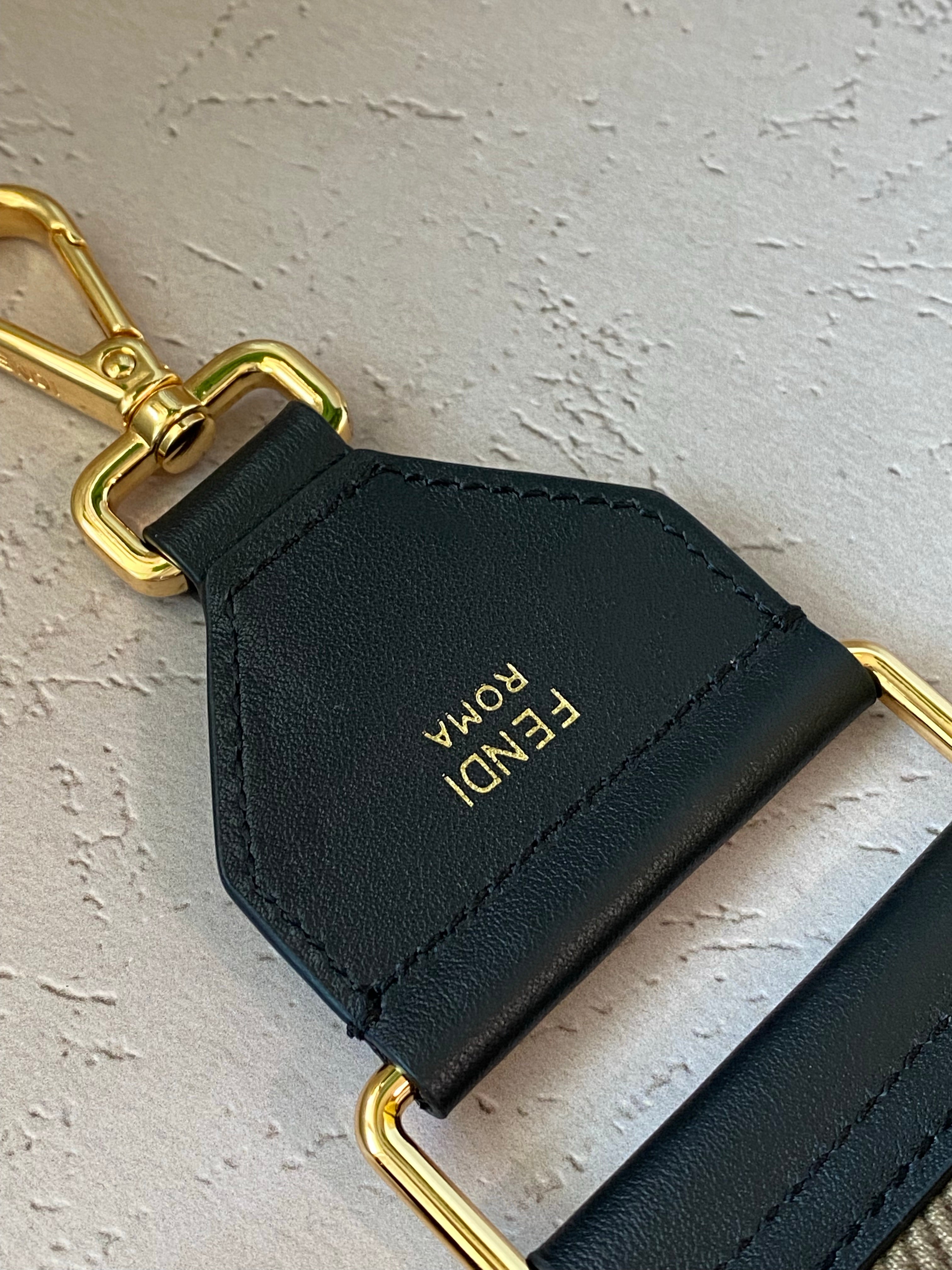 [TOP] FENDI FENDI Canvas Adjustable Strap