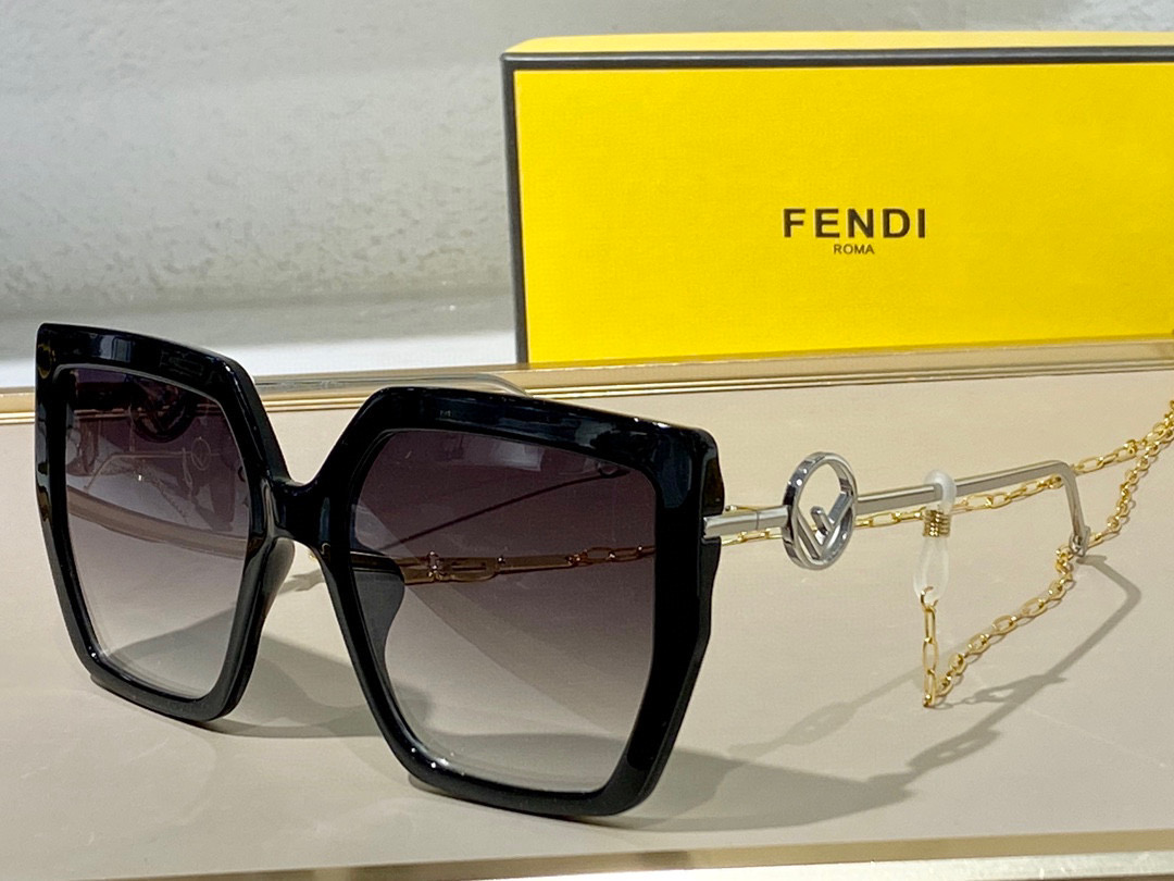 [TOP] FENDI Sunglasses acetate and metal sunglasses FF0410 - Seven Colours