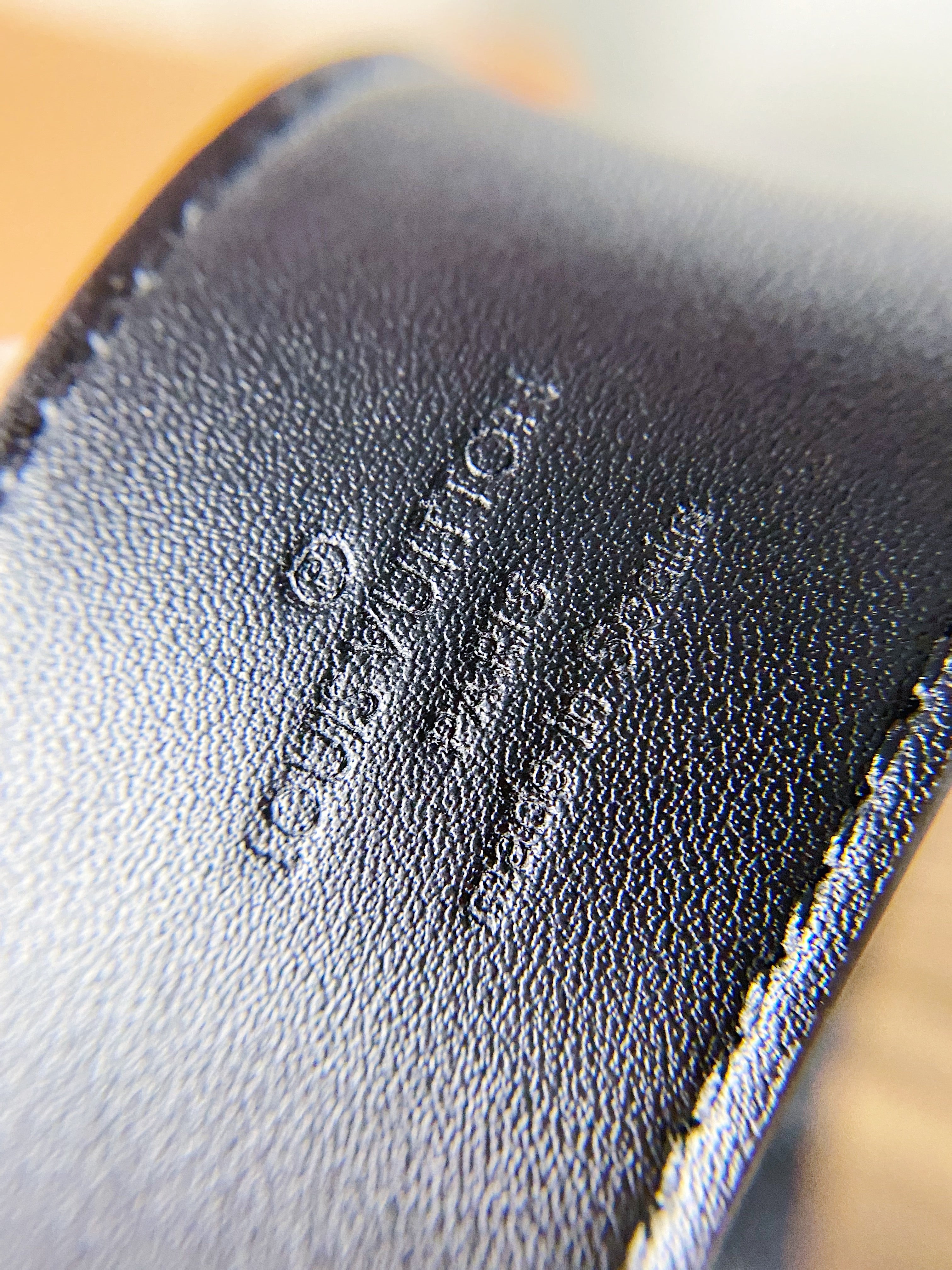 [TOP] Louis Vuitton LV LV Belt Initials Damier Graphite - BLACK