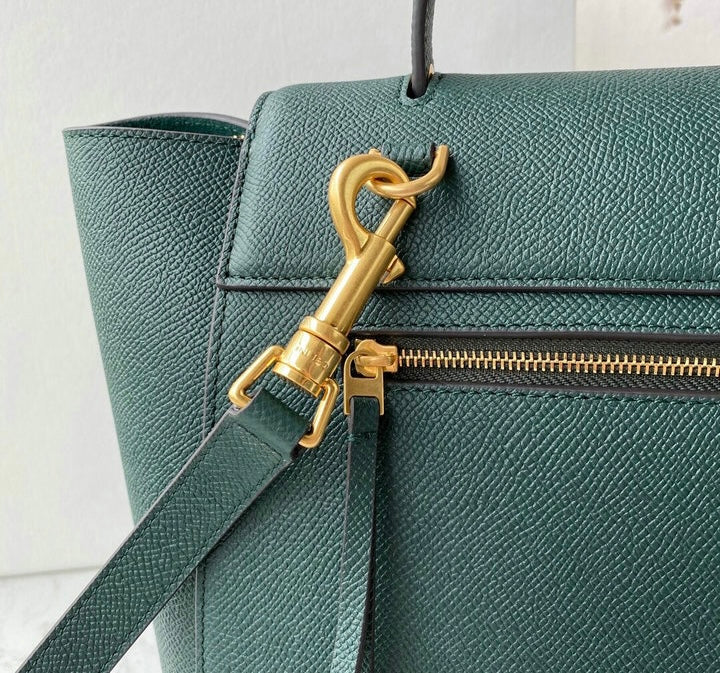 [TOP] CELINE Mini Belt Bag - Amazon Green