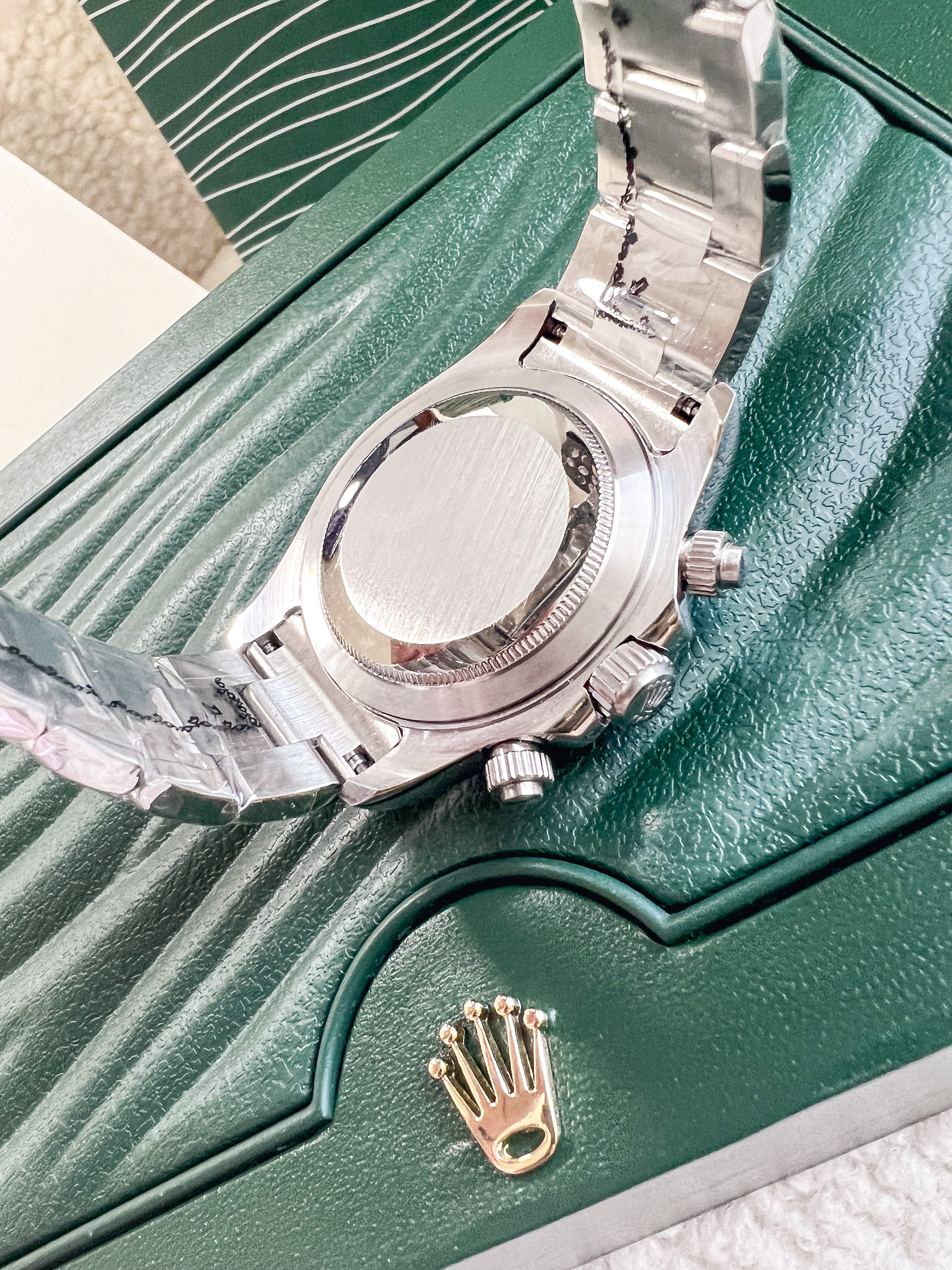 [TOP] ROLEX Daytona Chronograph White Dial - Silver