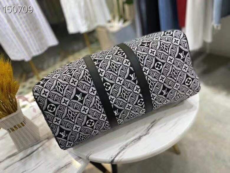 [TOP] Louis Vuitton LV Duffle KeepAll Bag 1854 45cm-Brown