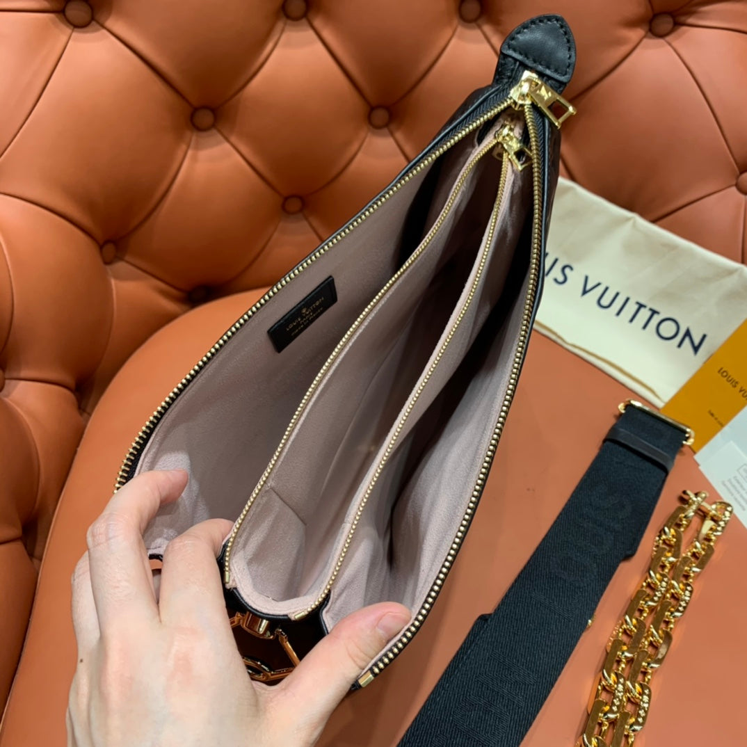 [TOP] Louis Vuitton LV L*V Coussin Bag 26x20x12cm- Black