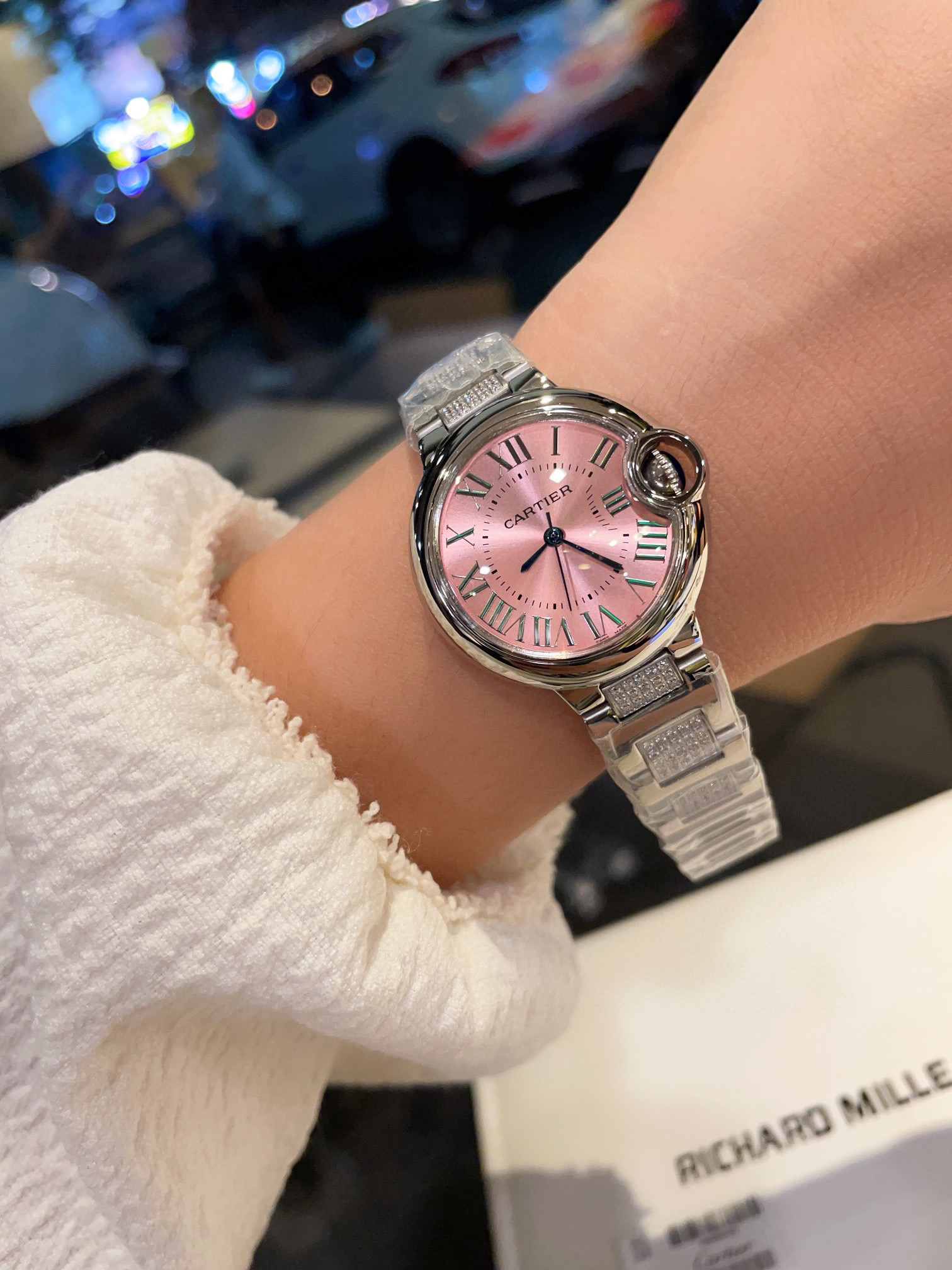 [TOP] Cartier BALLON BLEU DE WATCH - Pink
