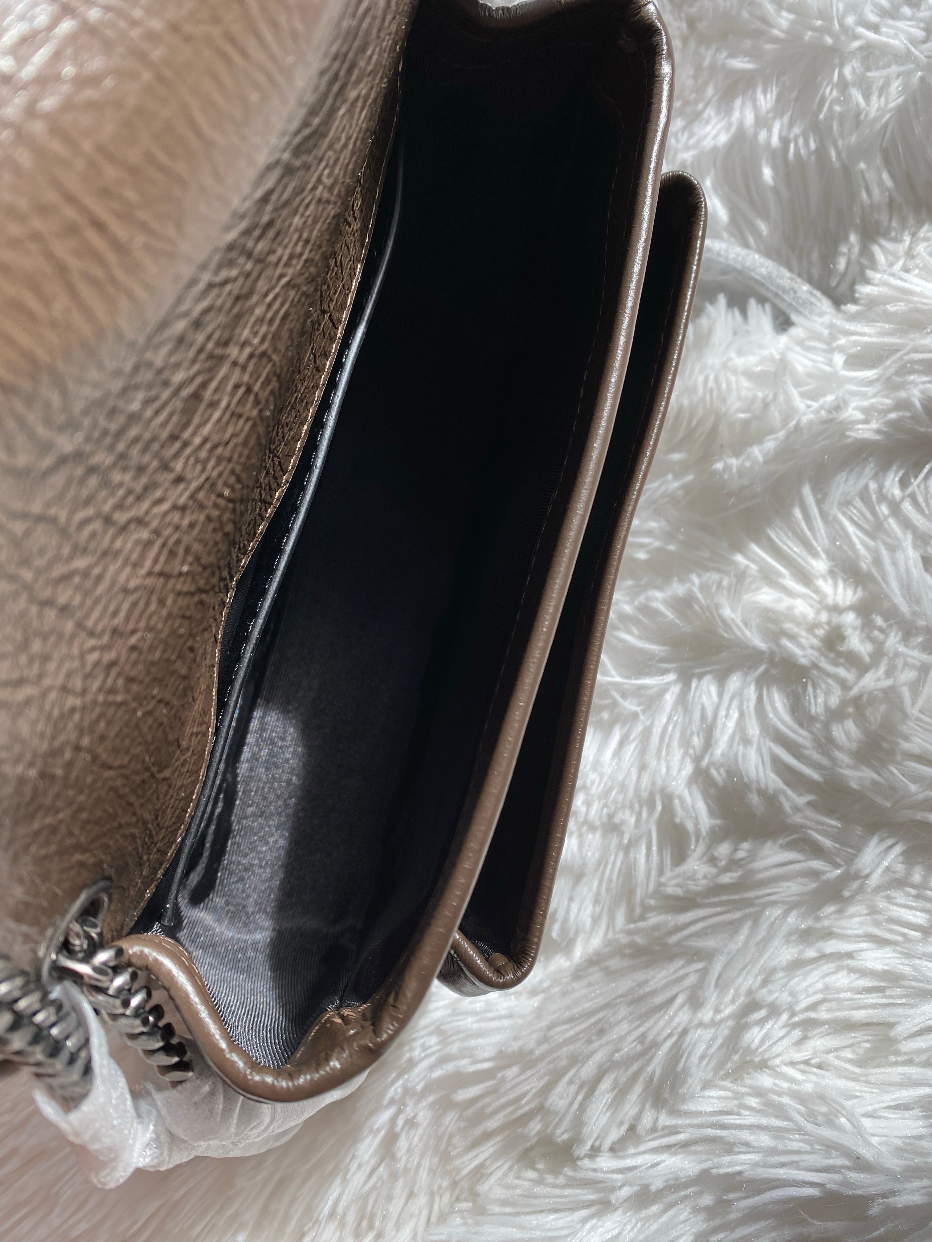 [TOP] Yves Saint Laurent YSL Nikki Small Bag Wrinkle Leather - Dark Green