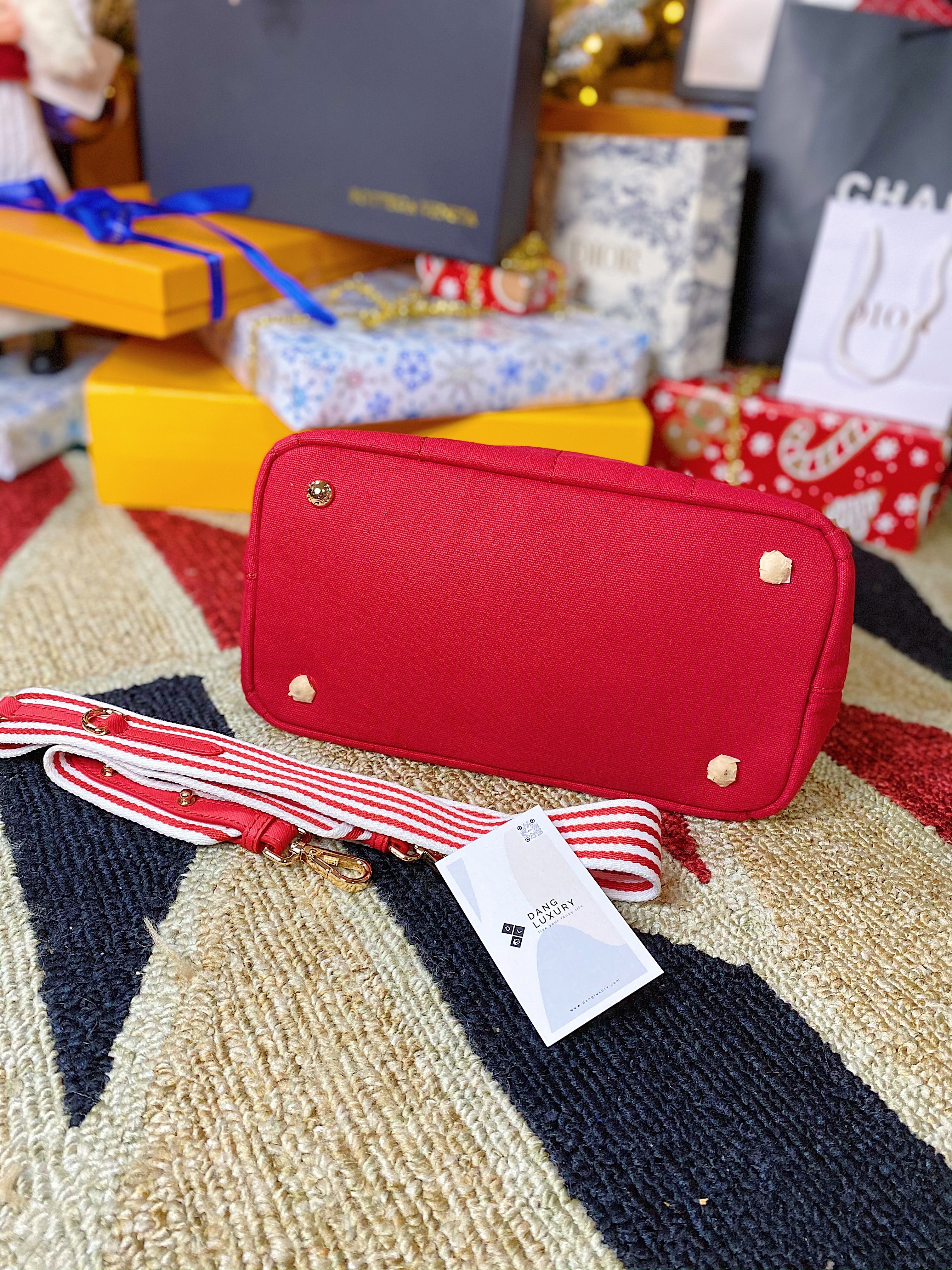 [TOP] PRADA Tote Bag - RED