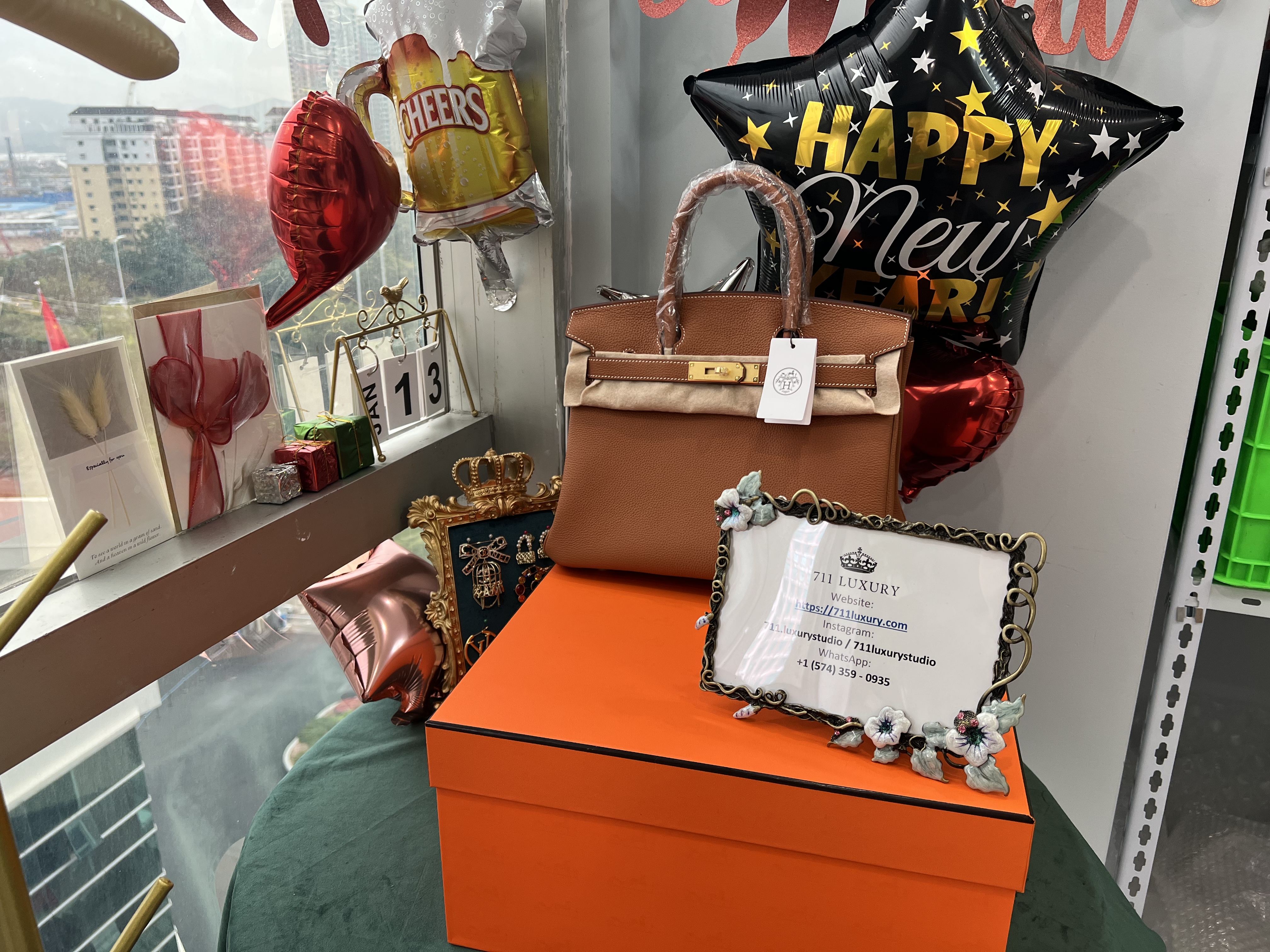 [TOP] HERMES Customised Birkin Bag Togo Leather - 20/25/30/35/40cm